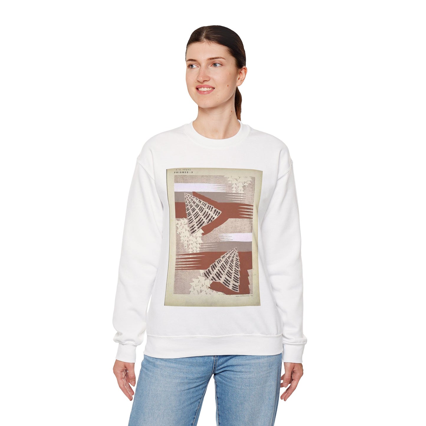 Prismes - EA Séguy - 1933 - page 11 White Heavy Blend Adult Crew Neck SweatShirt