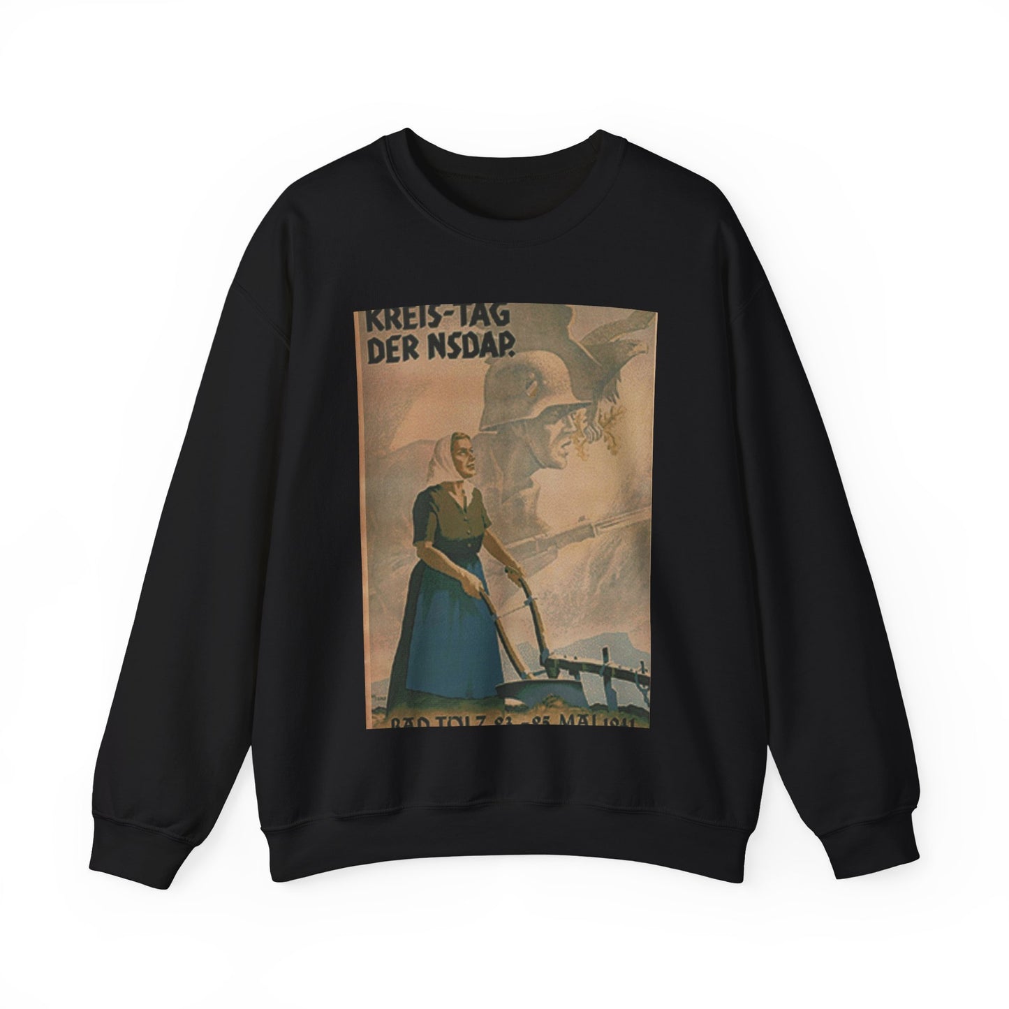 Kreis-Tag der NSDAP - Bad Tölz, 23.- 25. Mai 1941 Black Heavy Blend Adult Crew Neck SweatShirt
