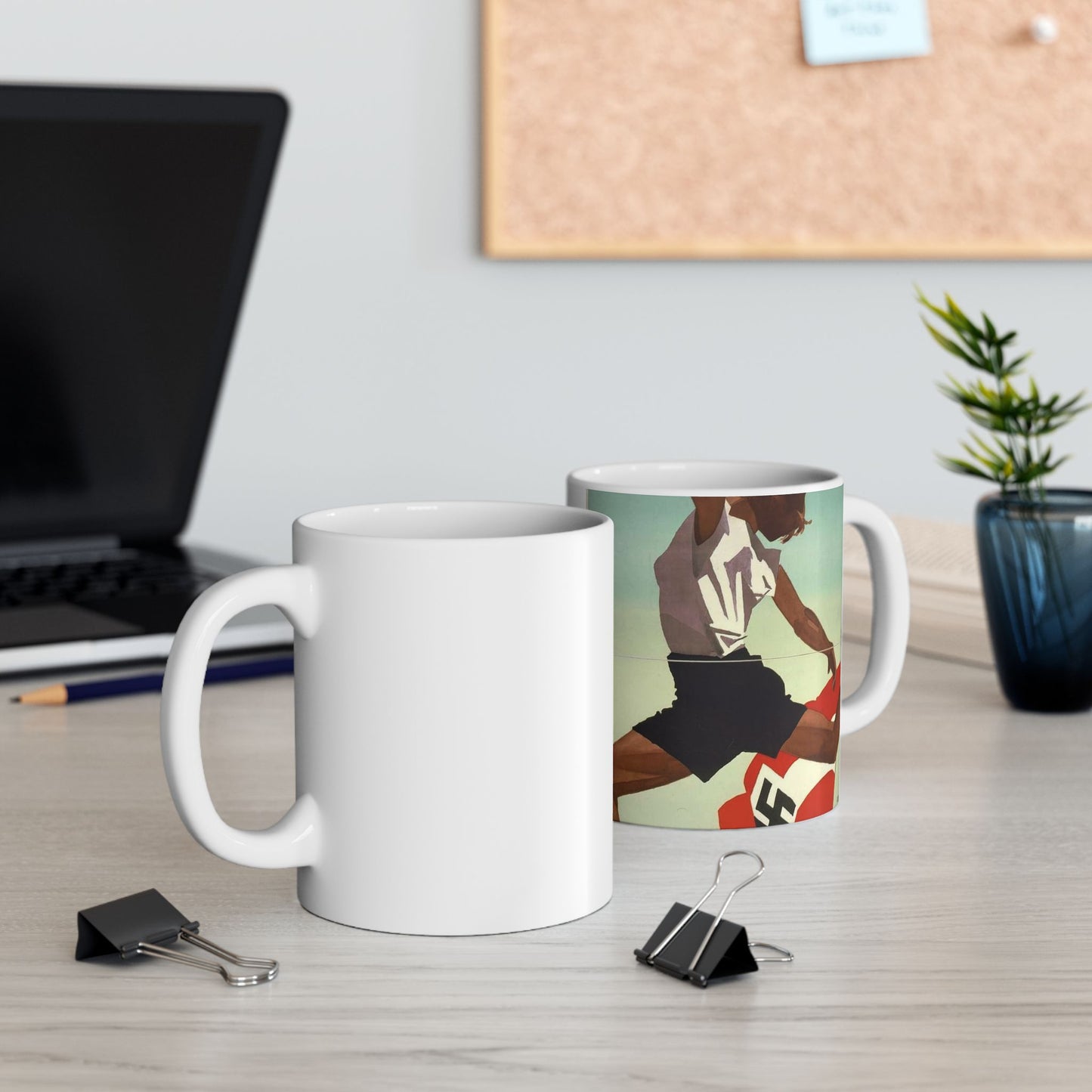 Reichssporttag des B.D.M. 23 September 1934 - Ludwig HOHLWEIN München Plakat Poster Library of Congress No know copyright restrictions Public domain 71sK7kr99UL. AC SL1411 Beautiful Novelty Ceramic Coffee Mug 11oz