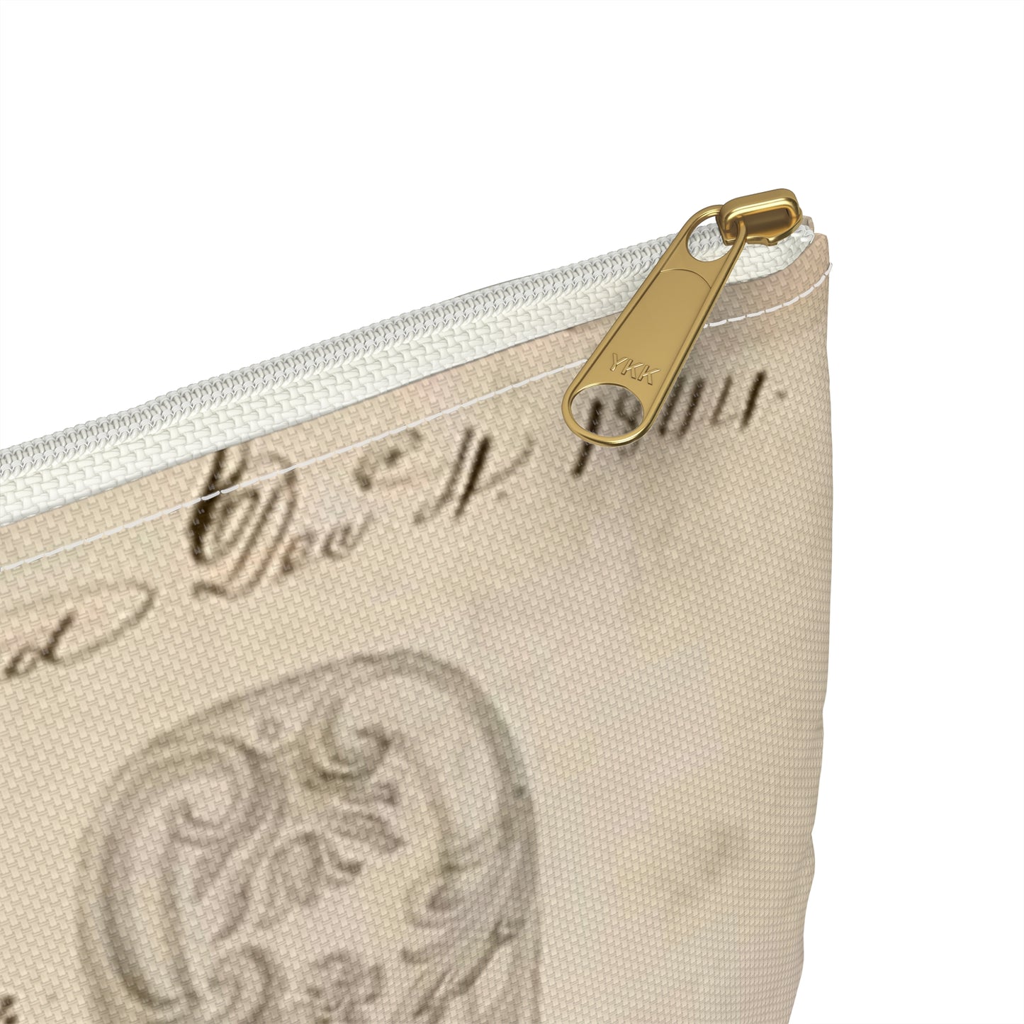 Patent drawing - Drawing of Design for Silver Forks Public domain image Large Organizer Pouch with Black Zipper