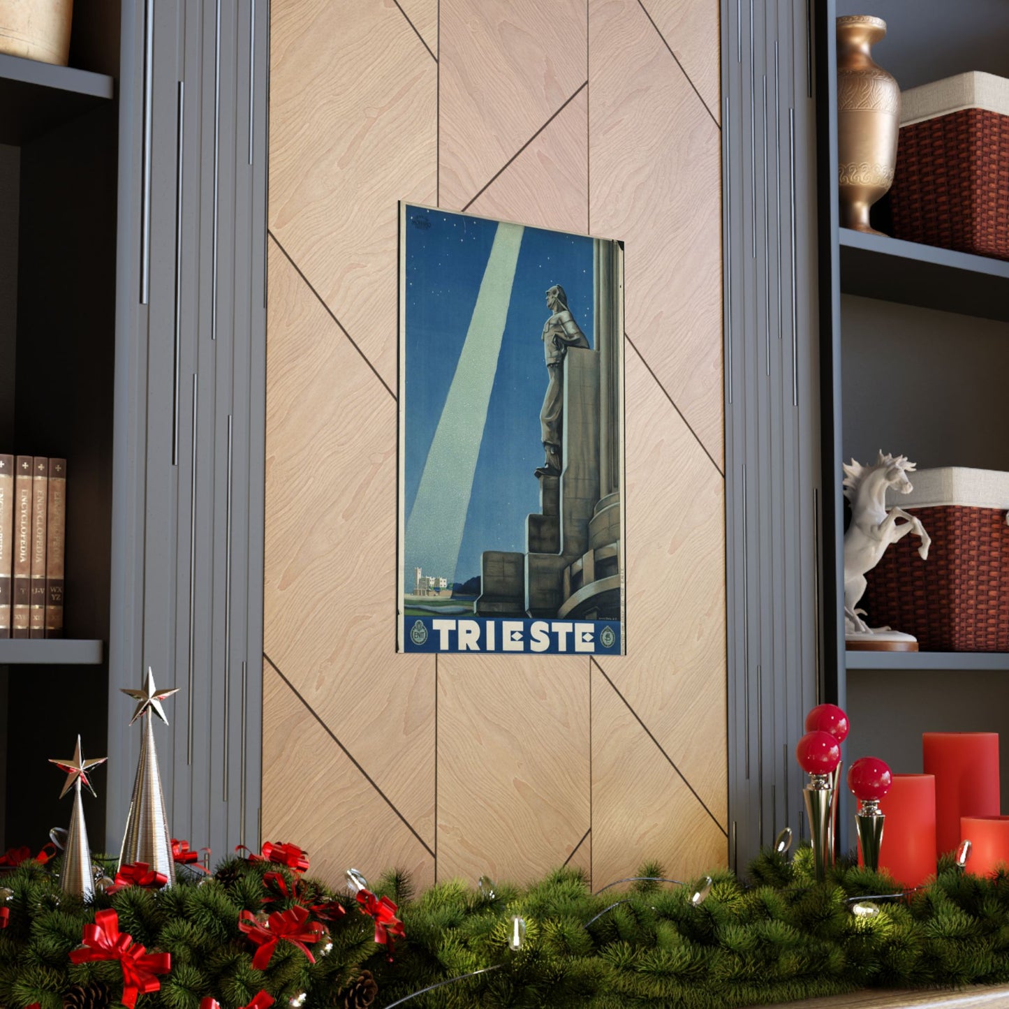 Trieste. Vintage Travel Posters, 1920s-1930s High Quality Matte Wall Art Poster for Home, Office, Classroom