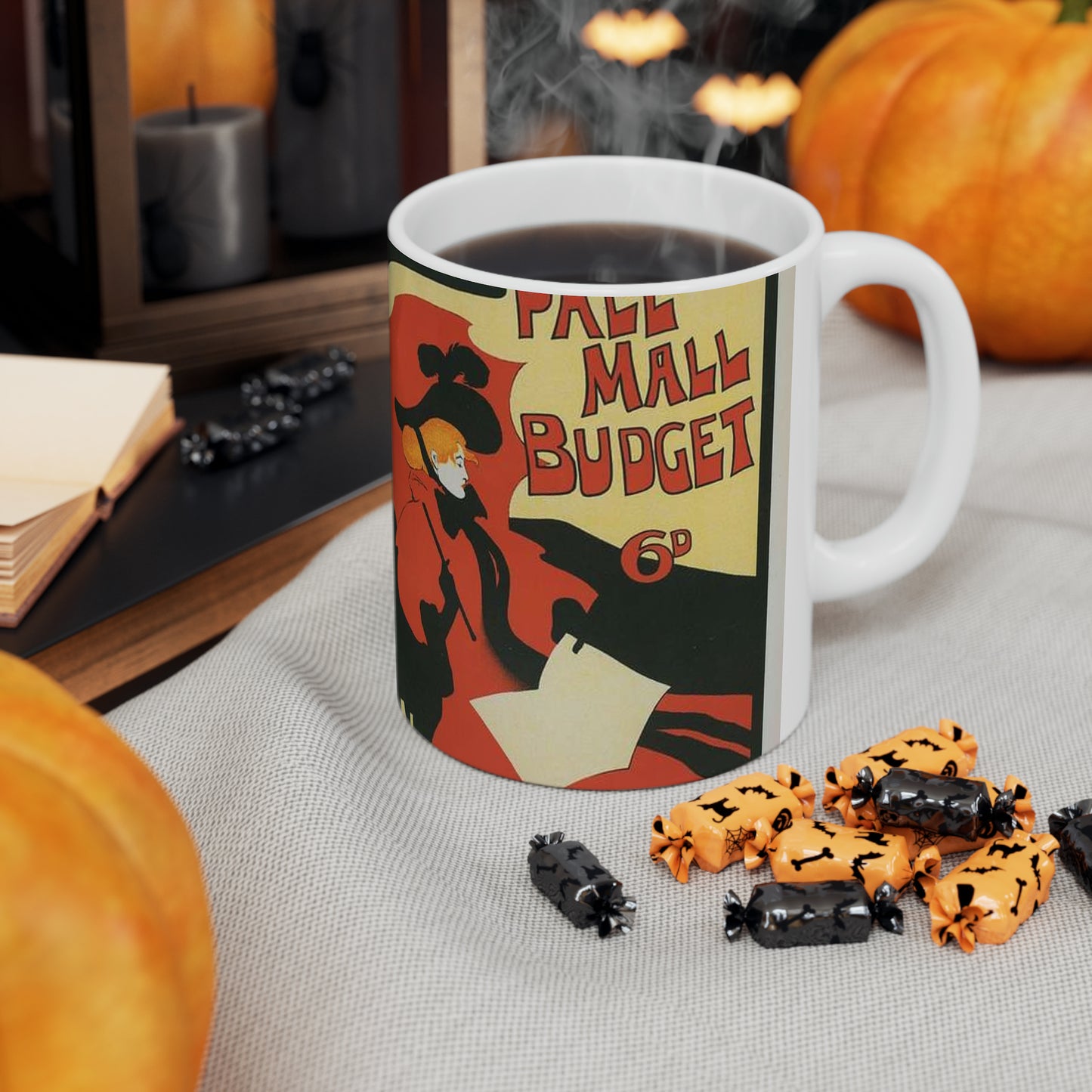 Affiche anglaise pour la revue hebdomadaire "Illustrated Pall Mall Budget". Beautiful Novelty Ceramic Coffee Mug 11oz
