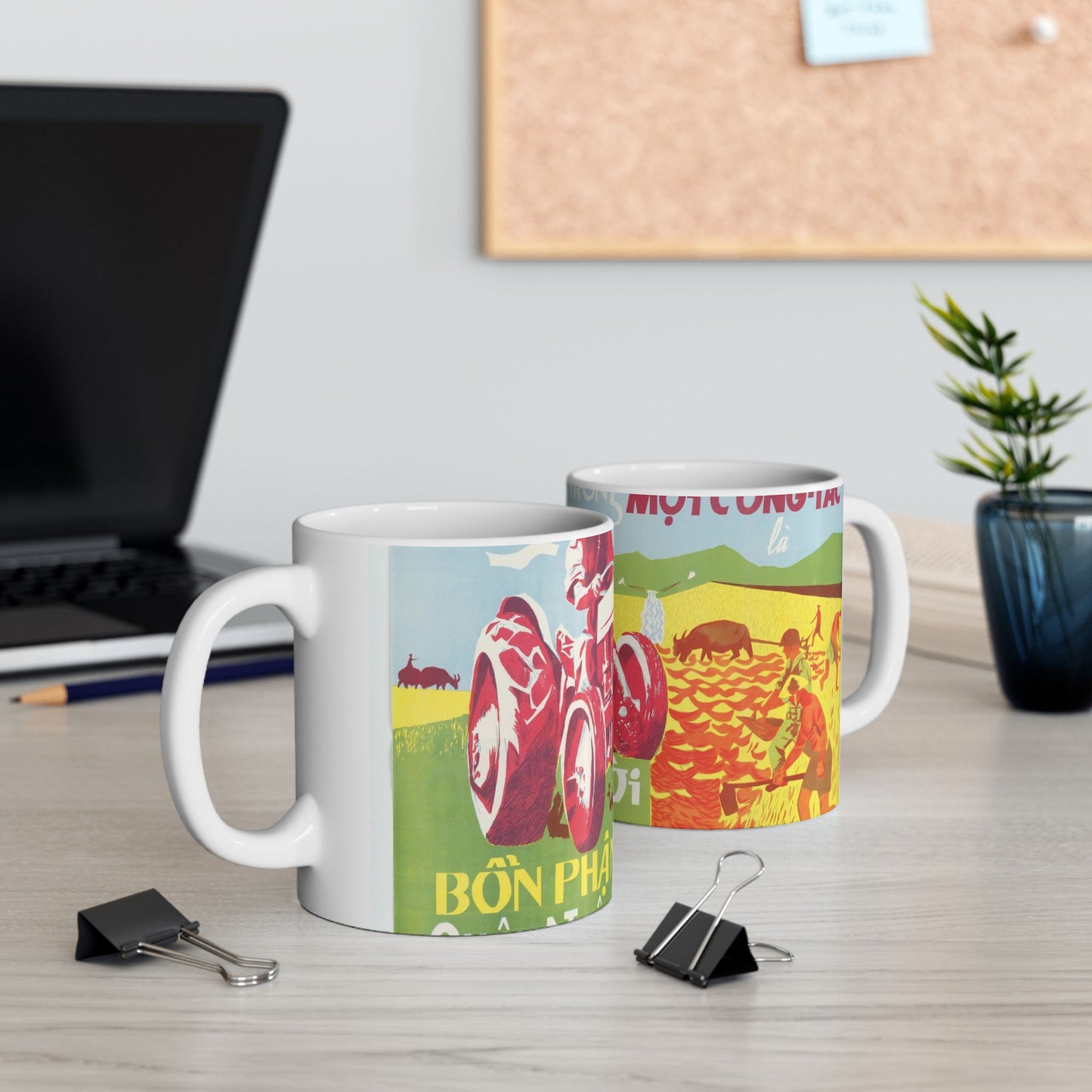 Army Helps People, United States information service propaganda Beautiful Novelty Ceramic Coffee Mug 11oz