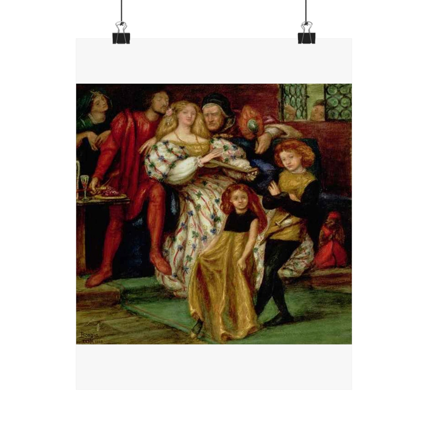 Picryl description: Public domain image of renaissance painting, 15th-16th century, free to use, no copyright restrictions High Quality Matte Wall Art Poster for Home, Office, Classroom