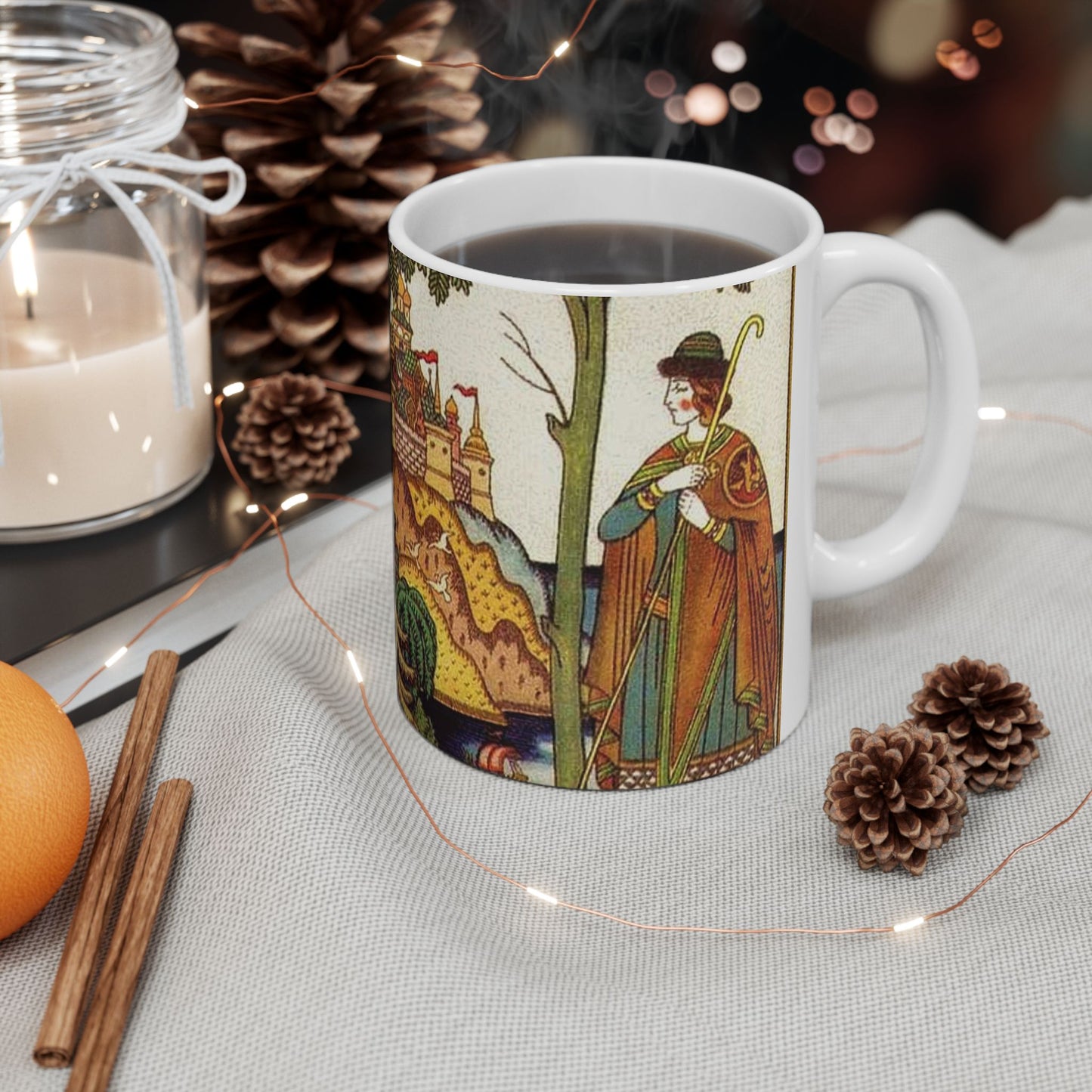 Ivan Bilibin 067 - Art nouveau public domain image Beautiful Novelty Ceramic Coffee Mug 11oz