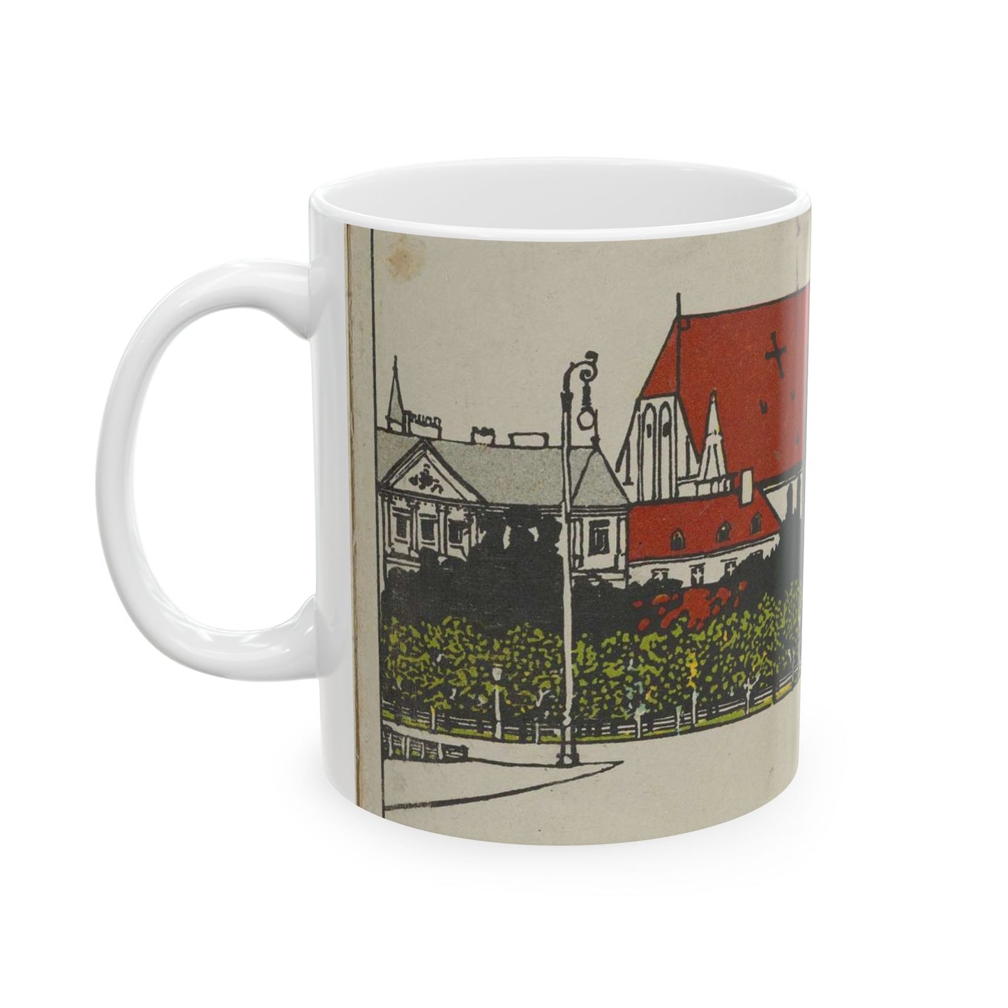 Vienna- Minorite Church (Wien- Die Minoriten Kirche) MET DP844339 Beautiful Novelty Ceramic Coffee Mug 11oz