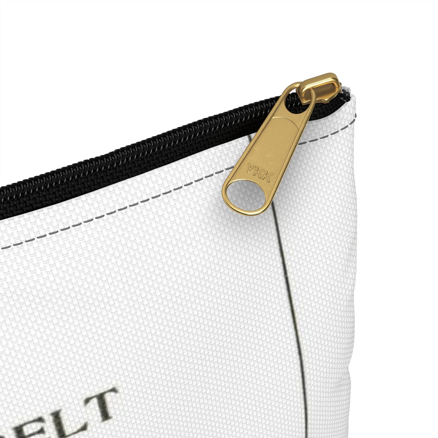 Patent drawing - Leather Waist Belt - . Public domain image Large Organizer Pouch with Black Zipper