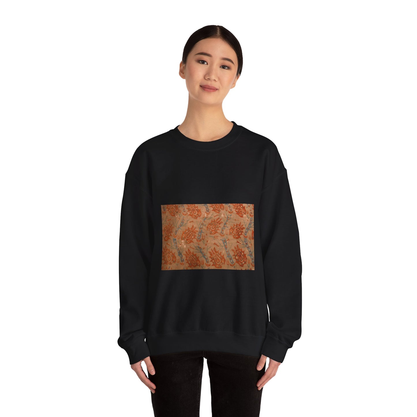 Turkish Hanging, 16th century - Public domain dedication image Black Heavy Blend Adult Crew Neck SweatShirt