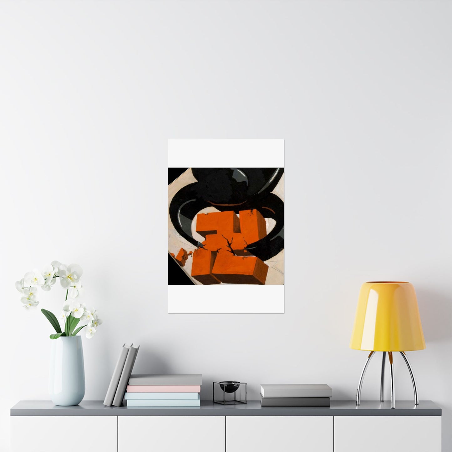 INF3-154 Give us the tools and ... Artist Frank Newbould (cropped) High Quality Matte Wall Art Poster for Home, Office, Classroom