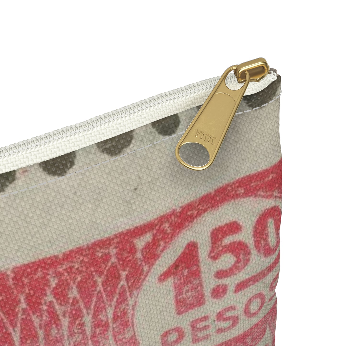 Frimärke ur Gösta Bodmans filatelistiska motivsamling, påbörjad 1950.Frimärke från Paraguay, 1935. Motiv av karta över Paraguay, Grand Chaco. Large Organizer Pouch with Black Zipper