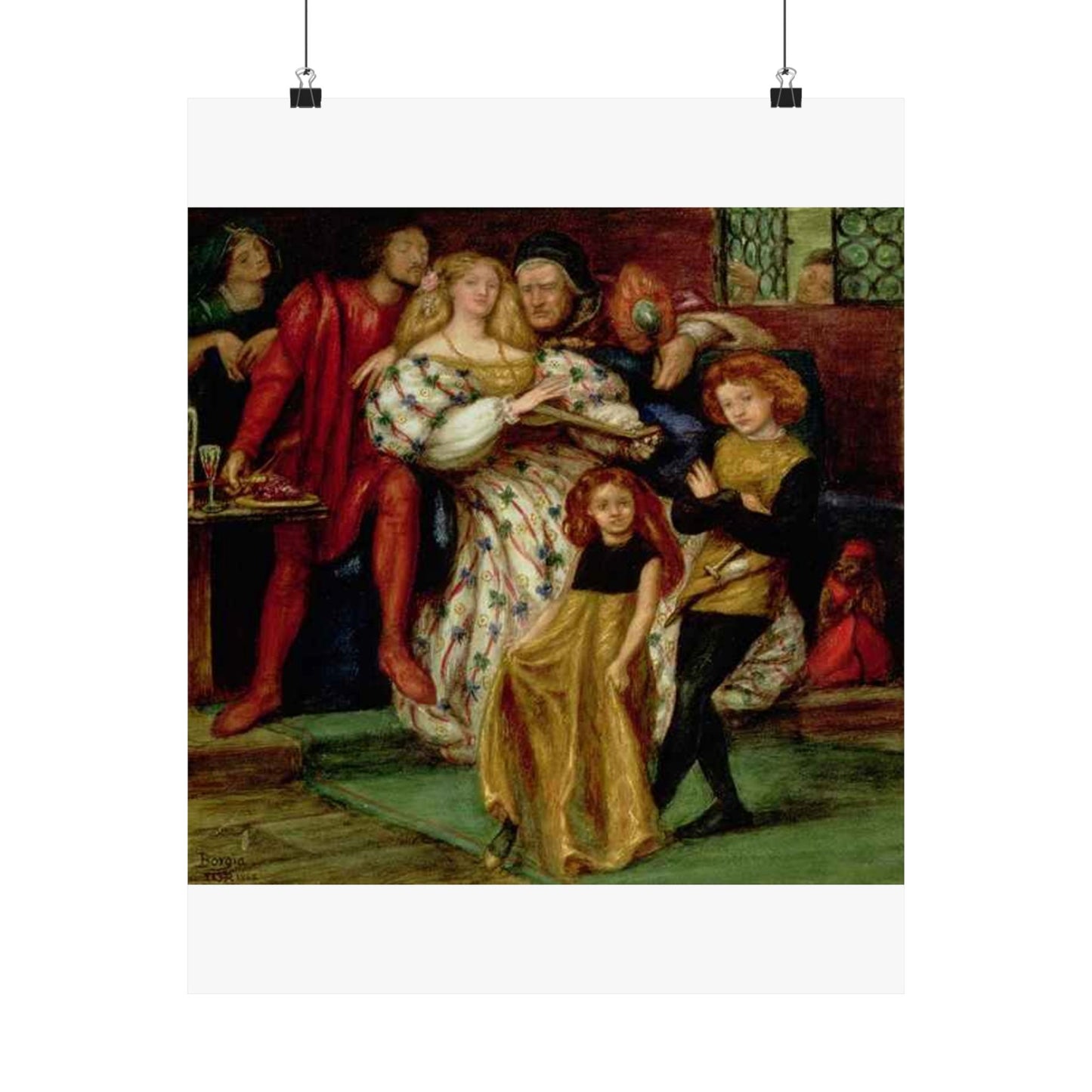 Picryl description: Public domain image of renaissance painting, 15th-16th century, free to use, no copyright restrictions High Quality Matte Wall Art Poster for Home, Office, Classroom