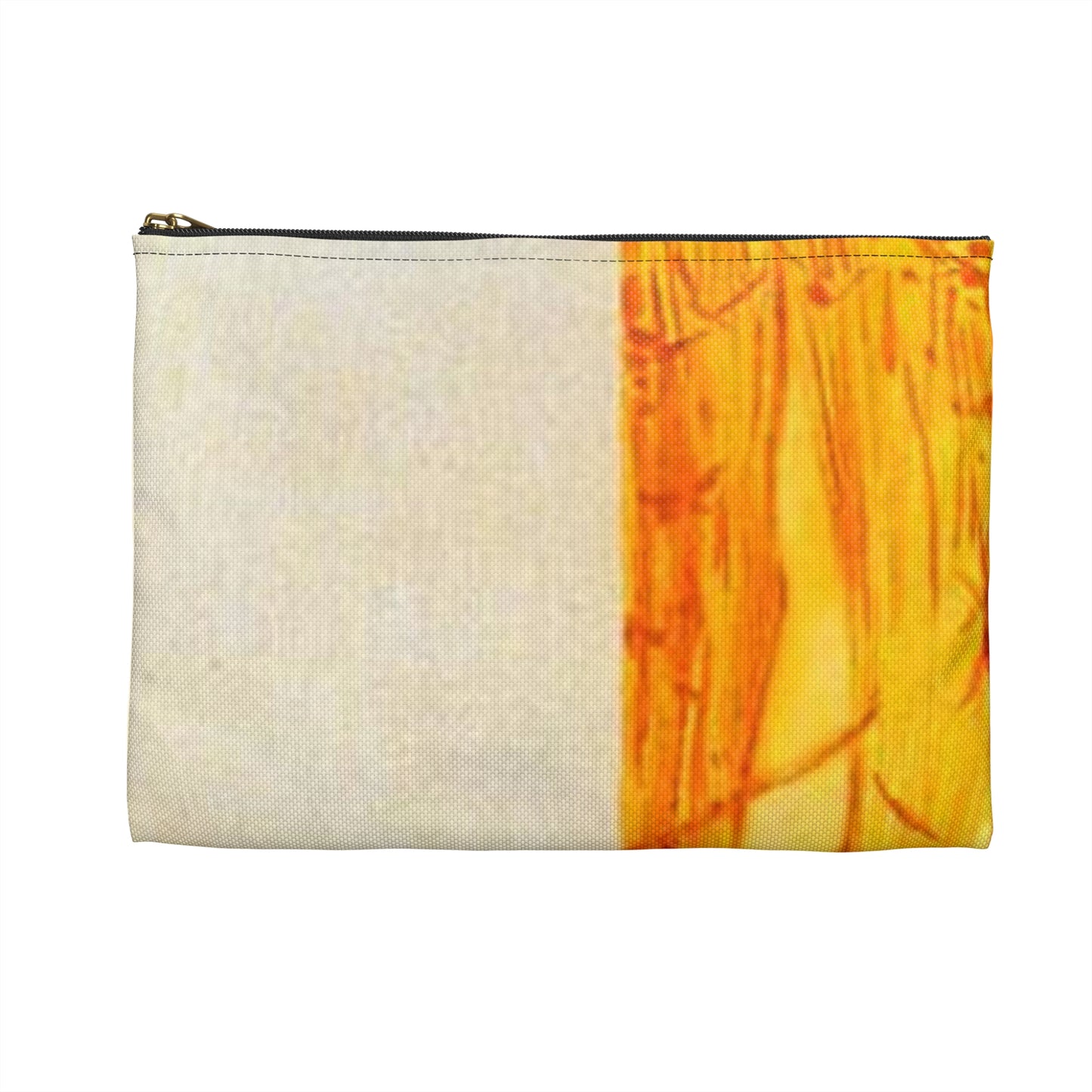 Kirchner - from-arcadia - Art nouveau public domain image Large Organizer Pouch with Black Zipper