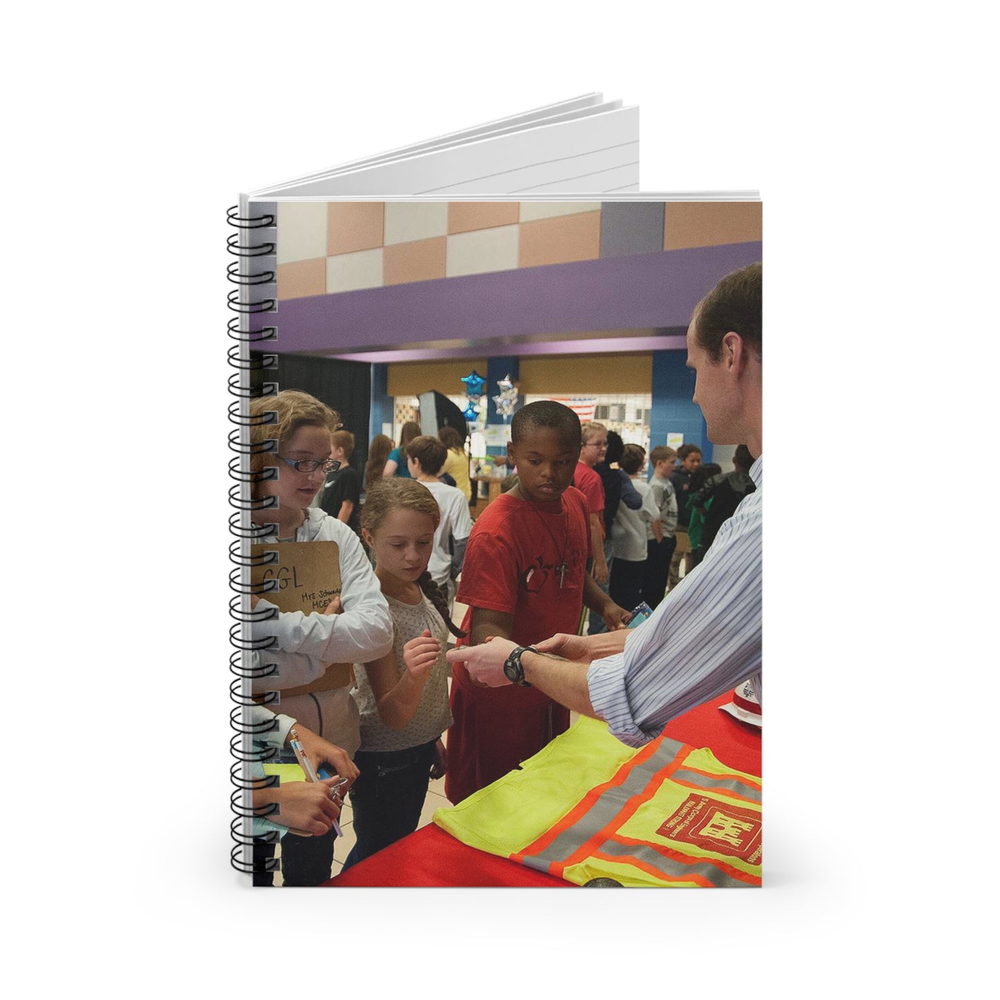John Nevels, a structural engineer with the Engineering Spiral Bound Ruled Notebook with Printed Cover