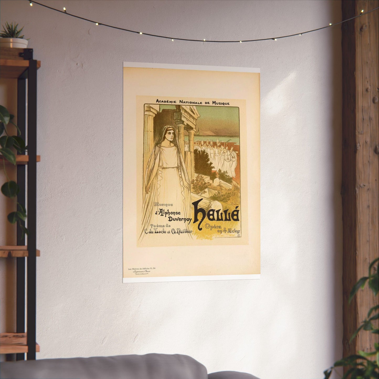 Maîtres de l'affiche V 1 - Pl 34 - Steinlen High Quality Matte Wall Art Poster for Home, Office, Classroom