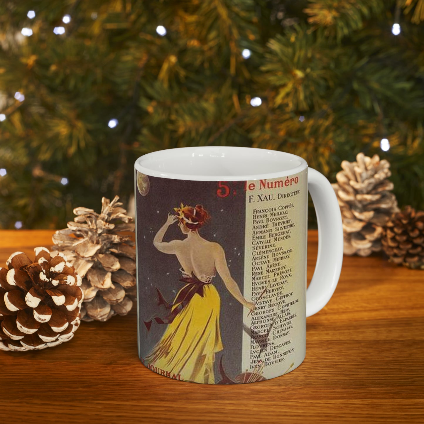 Affiche pour annoncer la publication de "Rome" dans Le Journal. Beautiful Novelty Ceramic Coffee Mug 11oz
