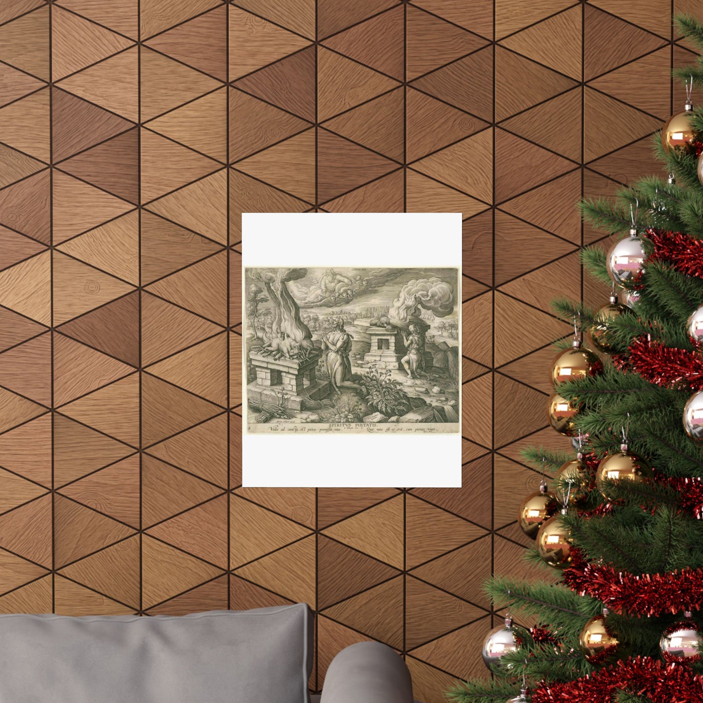 Offer van Abel: de gave van godsdienstigheid High Quality Matte Wall Art Poster for Home, Office, Classroom