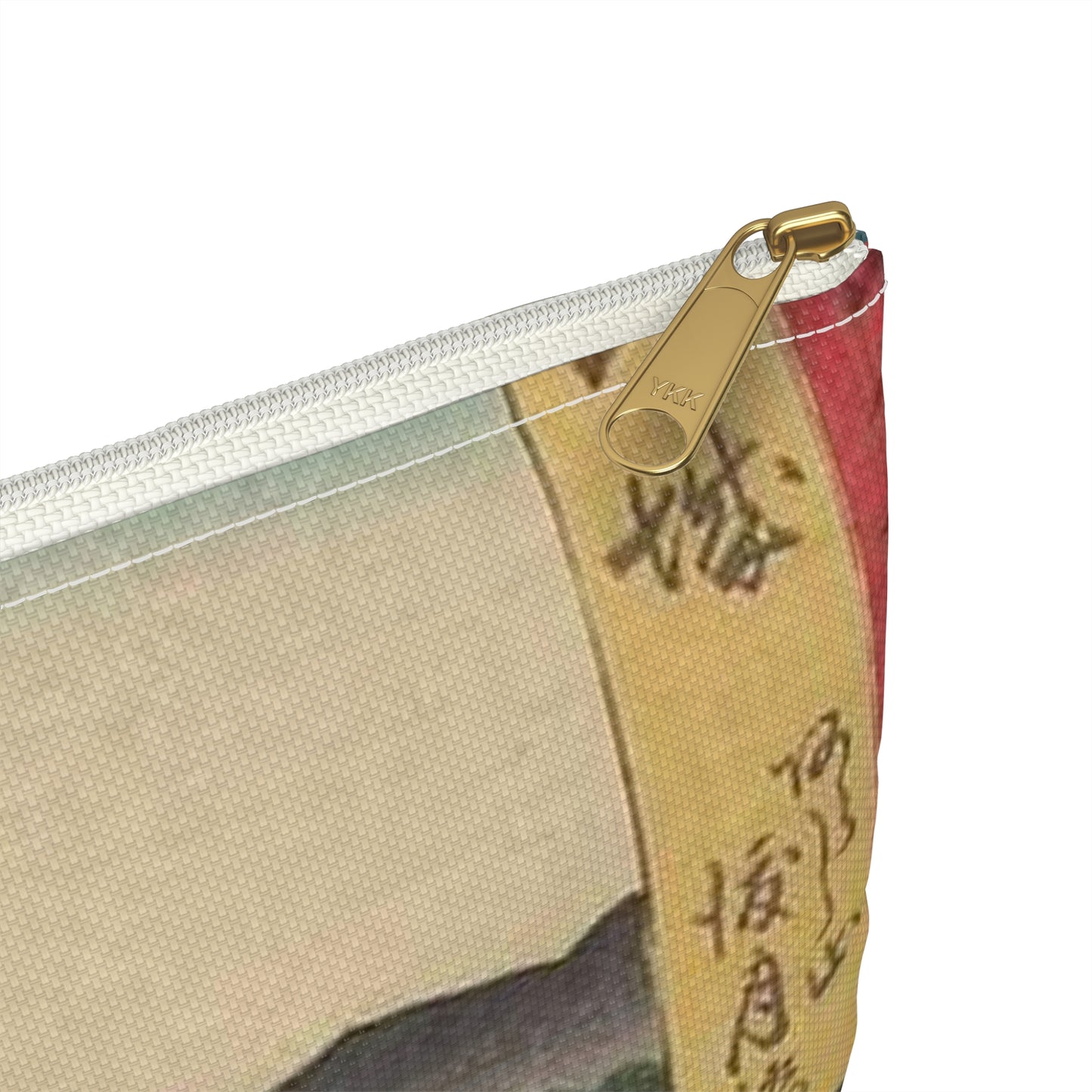 Hiroshige Yamashiro Arashiyama, Utagawa Hiroshige Large Organizer Pouch with Black Zipper
