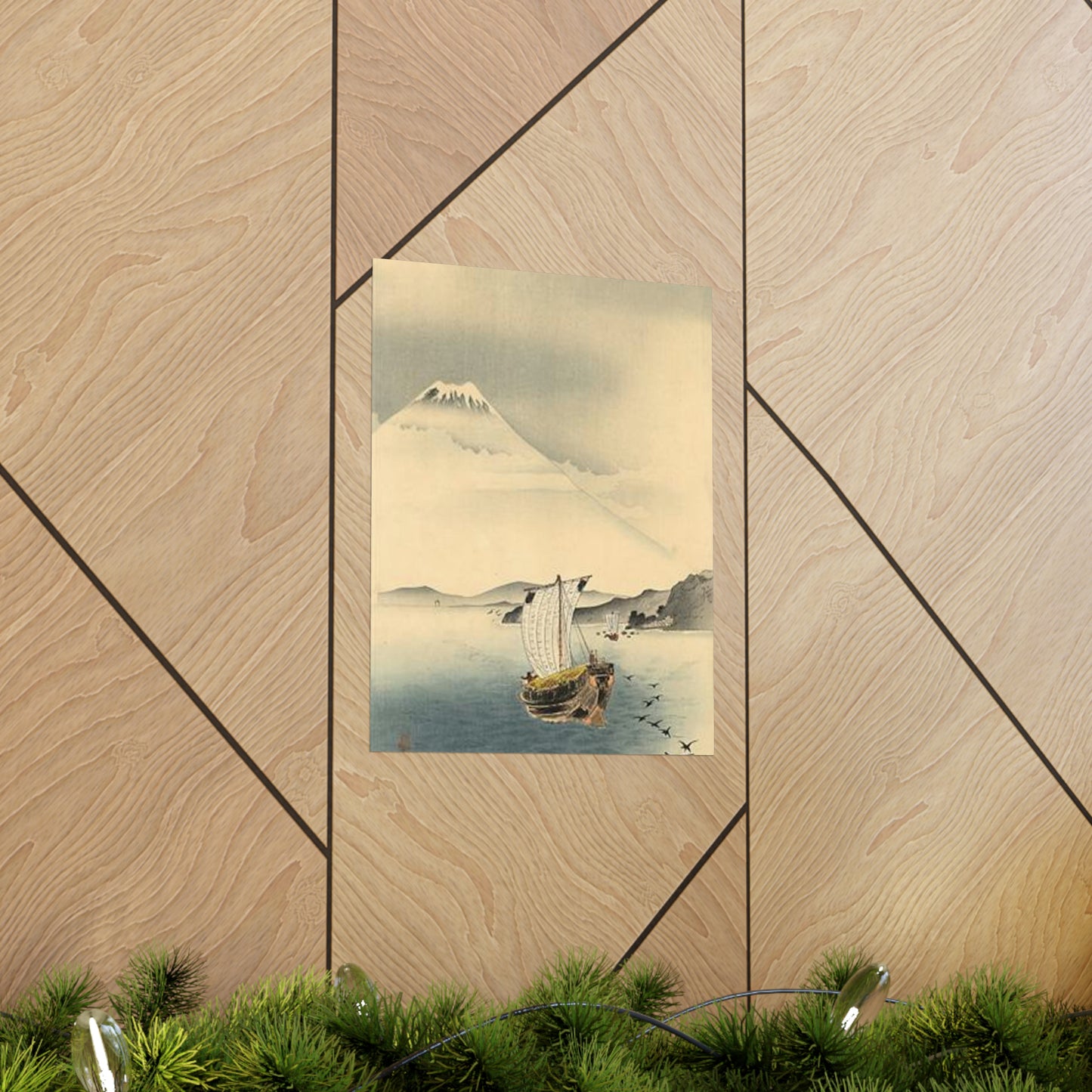 Koson - mount-fuji, Ohara Koson High Quality Matte Wall Art Poster for Home, Office, Classroom