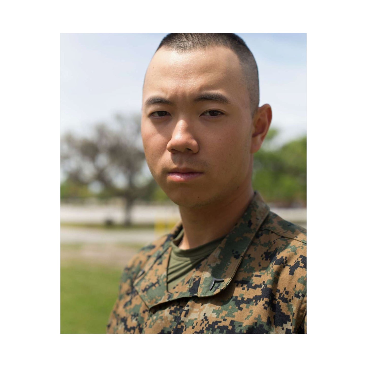 Pfc. Sangmin S. Bae, Platoon 2029, Echo Company, 2nd High Quality Matte Wall Art Poster for Home, Office, Classroom