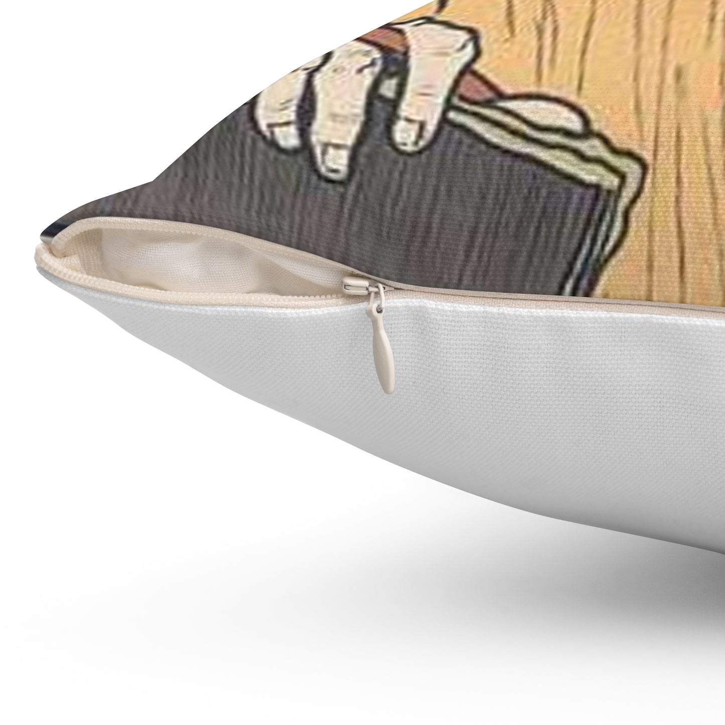 Affiche pour l' "Exposition E. Grasset" au Salon des Cent. Decorative Accent Square Pillow