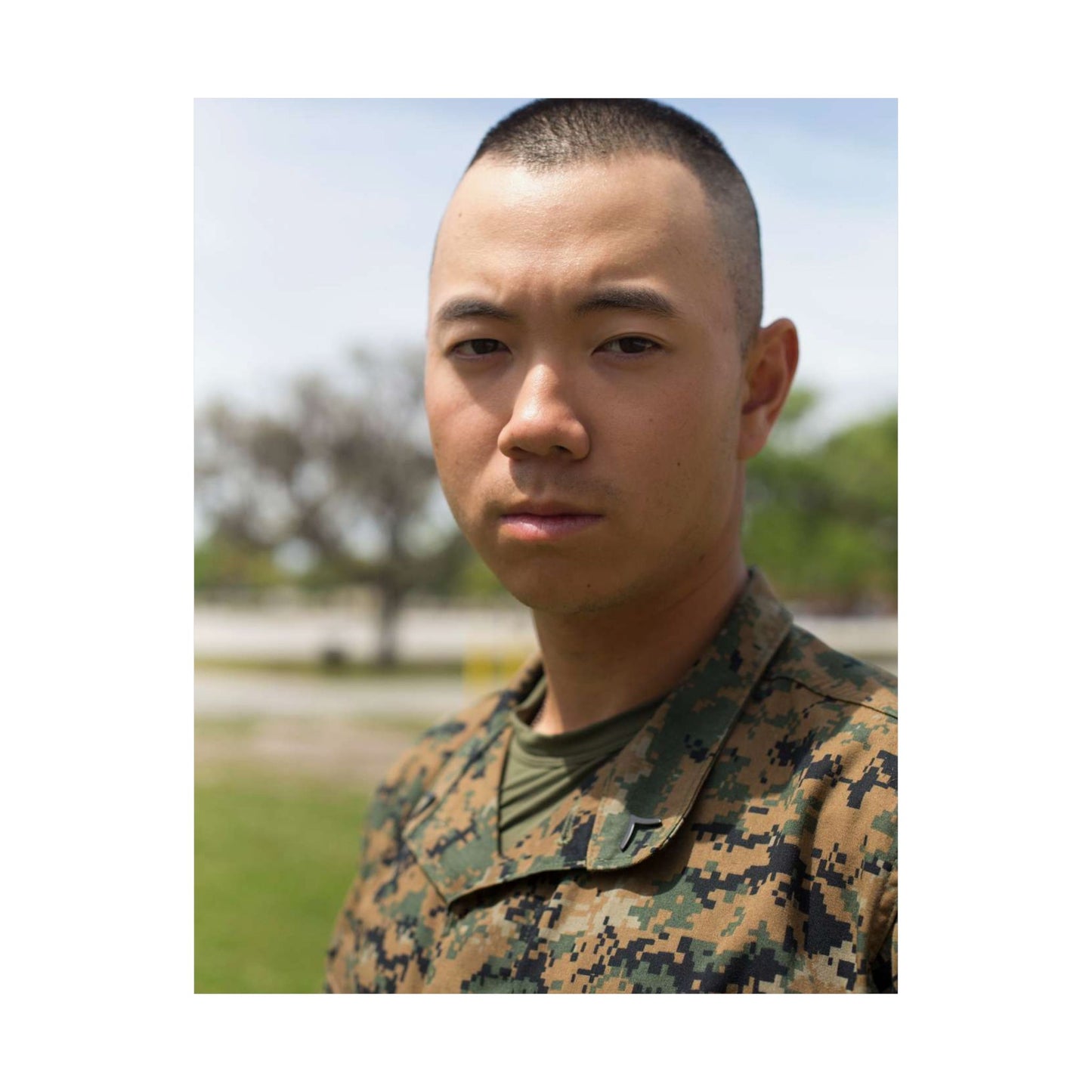 Pfc. Sangmin S. Bae, Platoon 2029, Echo Company, 2nd High Quality Matte Wall Art Poster for Home, Office, Classroom