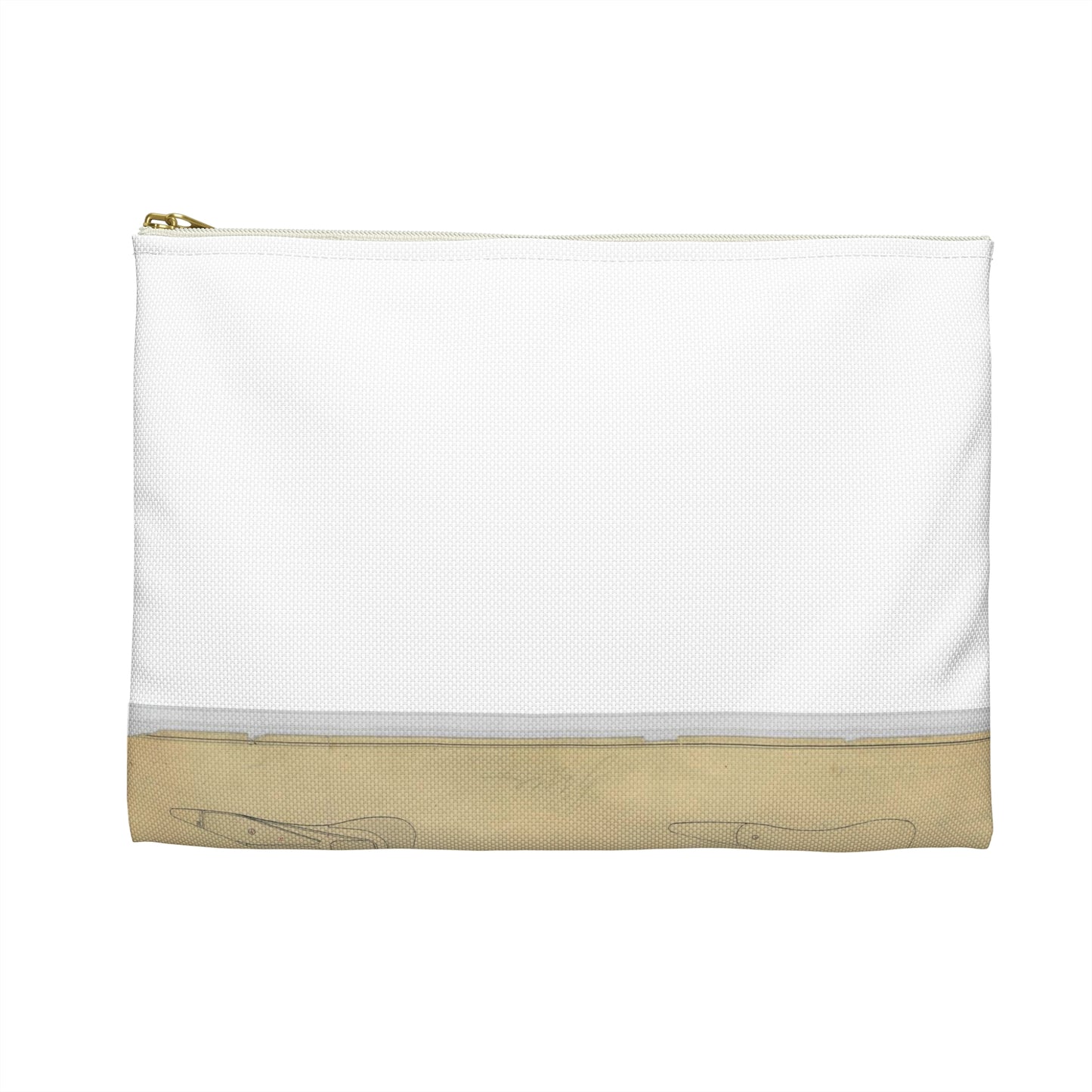 Patent drawing - for Jonathan Russell's Artificial Leg Public domain image Large Organizer Pouch with Black Zipper