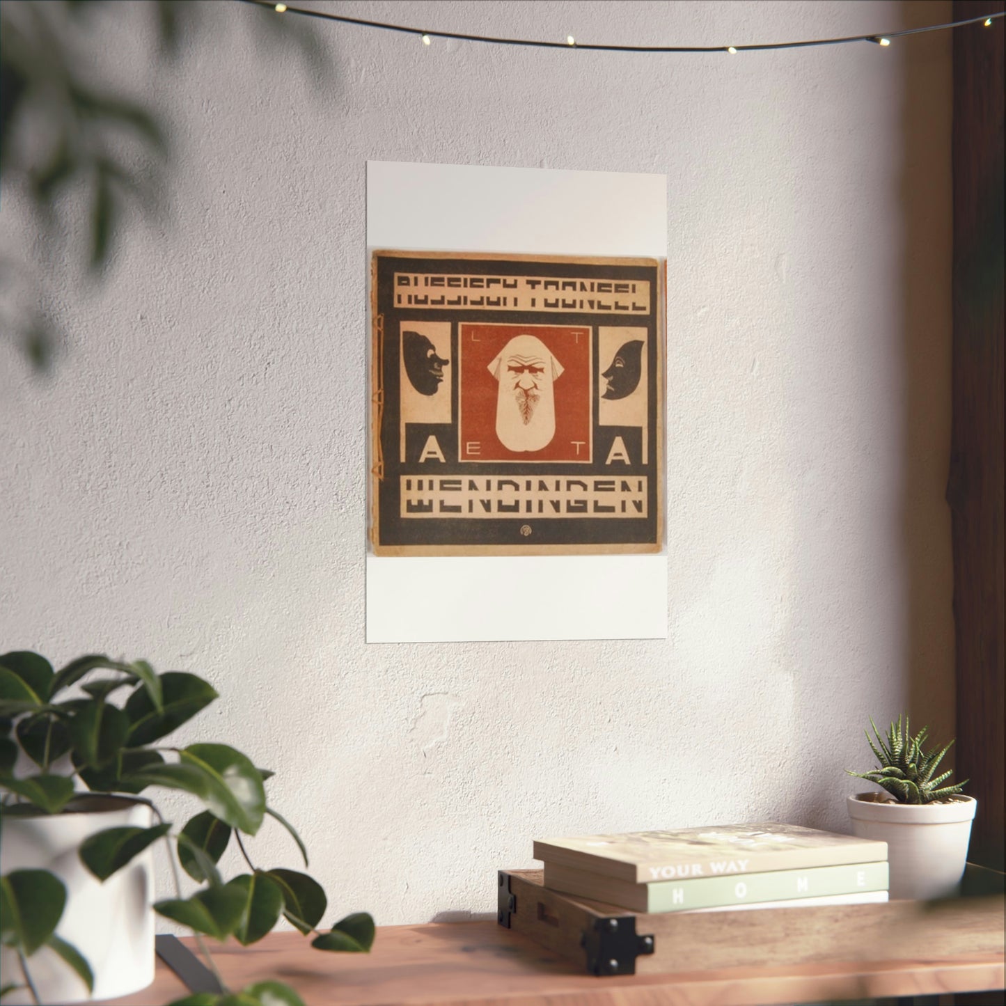Wendingen 1929 Jessurun de Mesquita High Quality Matte Wall Art Poster for Home, Office, Classroom