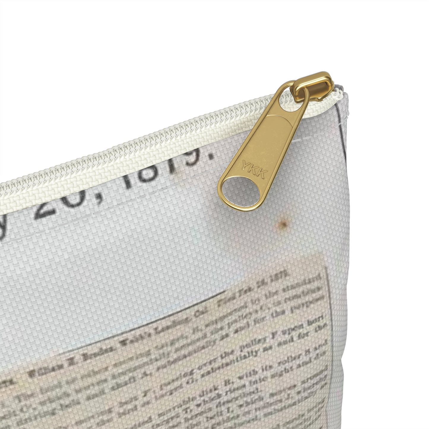 Patent drawing - for W. H. Broden's Target Public domain image Large Organizer Pouch with Black Zipper