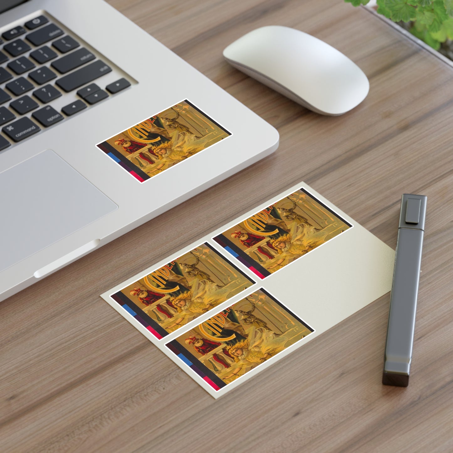 Cinderella / /W.B. Conkey Company, Chicago-New York. Laminated UV Protective Vinyl Stickers