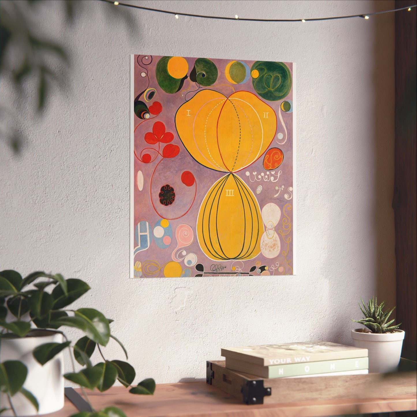 Hilma af Klint - The Ten Largest No. 7 - Adulthood - 1907 High Quality Matte Wall Art Poster for Home, Office, Classroom