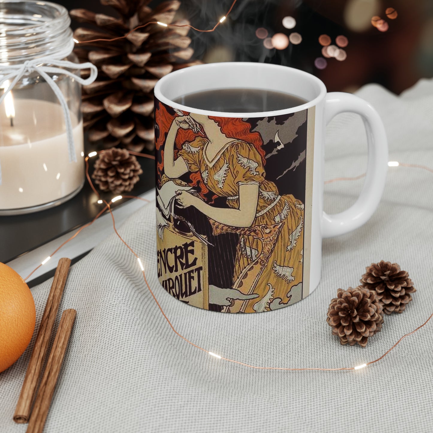 Affiche pour l' "Encre Marquet". Beautiful Novelty Ceramic Coffee Mug 11oz