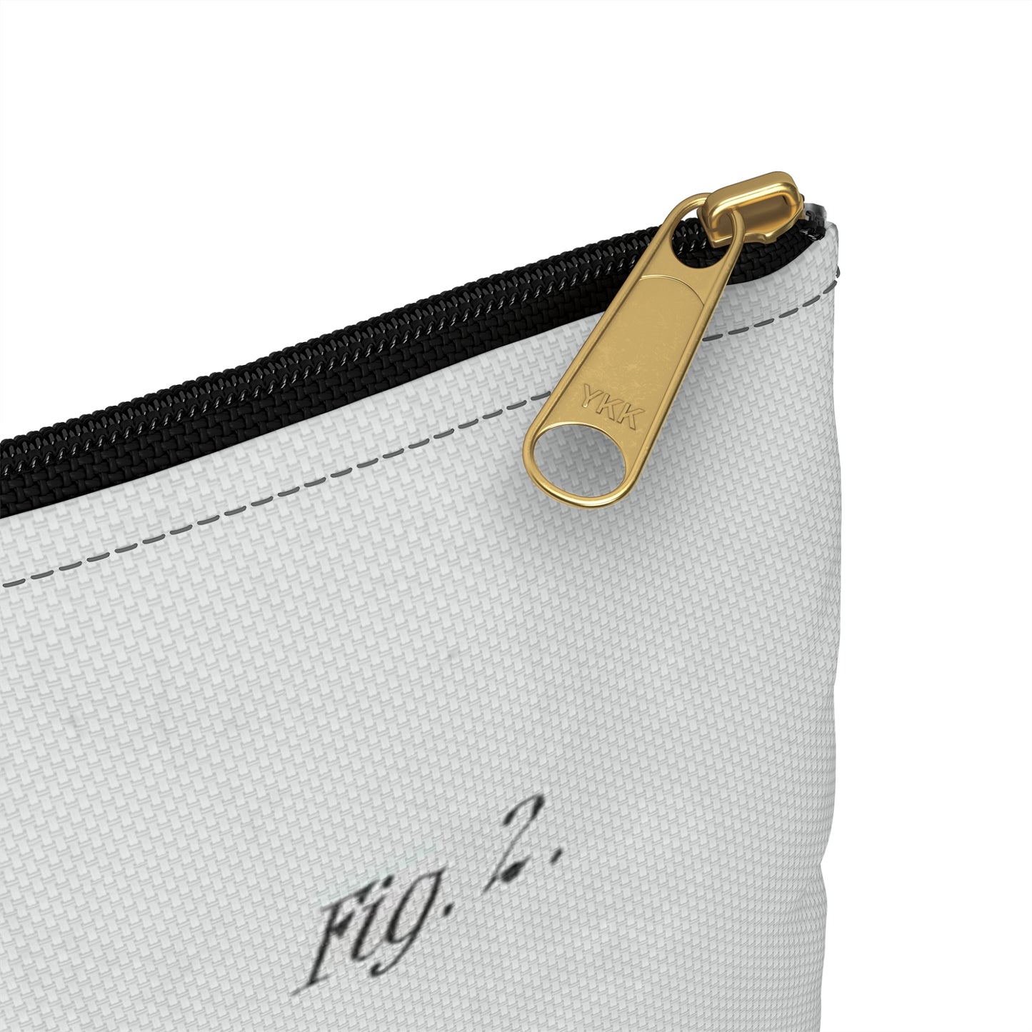 Patent drawing - for G. Marconi's Wireless Telegraphy Public domain image Large Organizer Pouch with Black Zipper