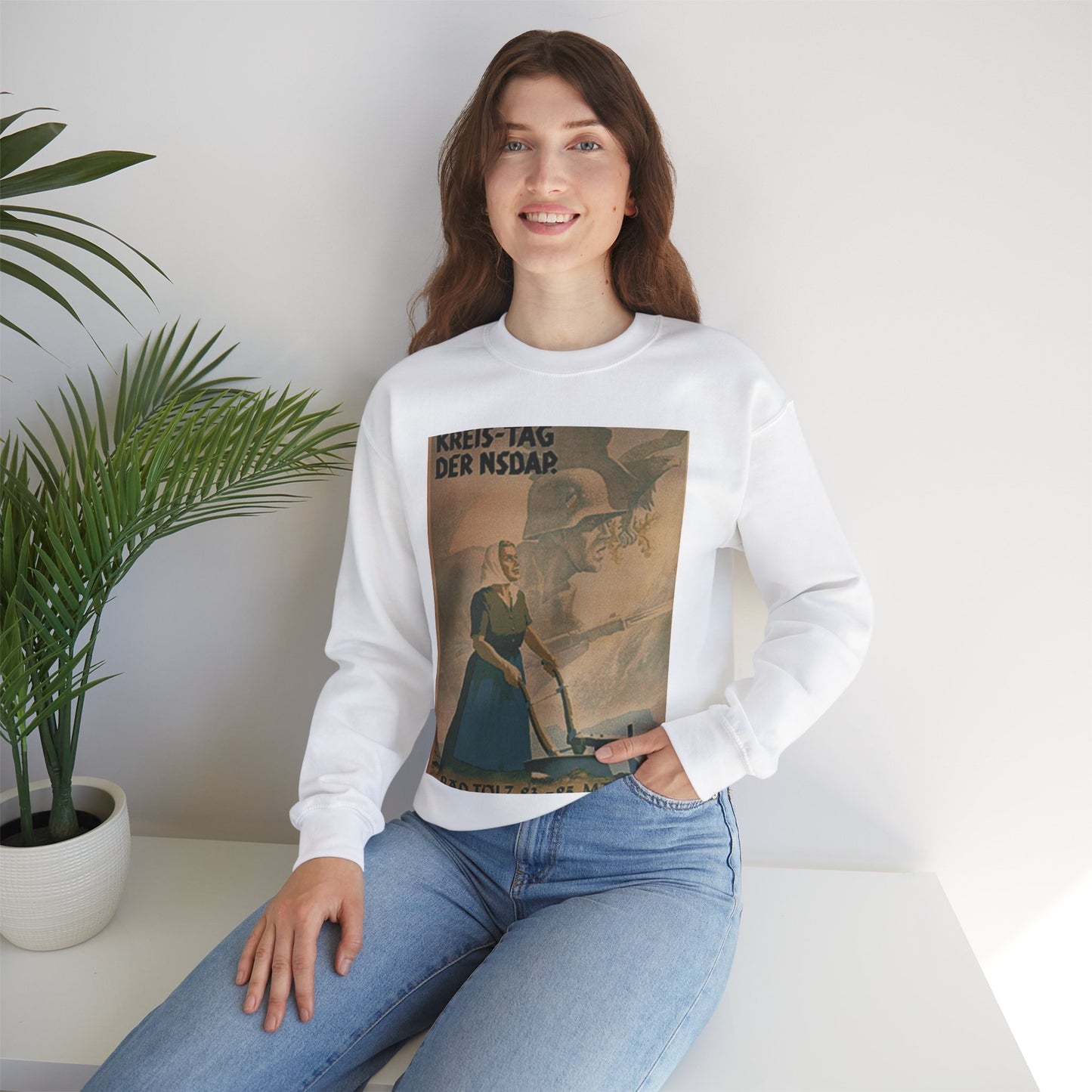 Kreis-Tag der NSDAP - Bad Tölz, 23.- 25. Mai 1941 White Heavy Blend Adult Crew Neck SweatShirt