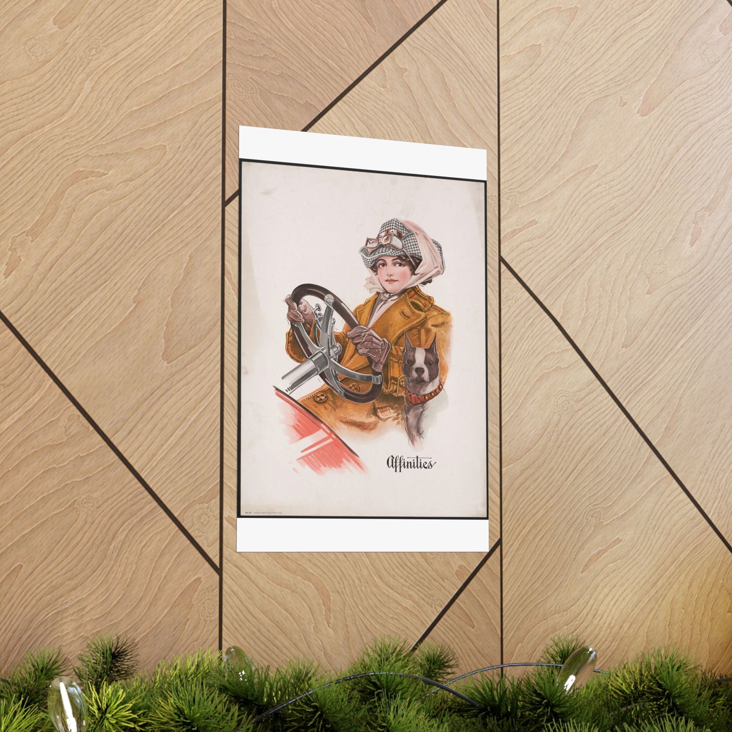Affinities - Print, Library of Congress collection High Quality Matte Wall Art Poster for Home, Office, Classroom