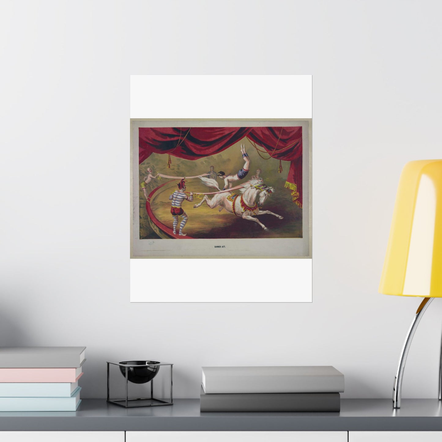 Banner act - Print, Library of Congress collection High Quality Matte Wall Art Poster for Home, Office, Classroom