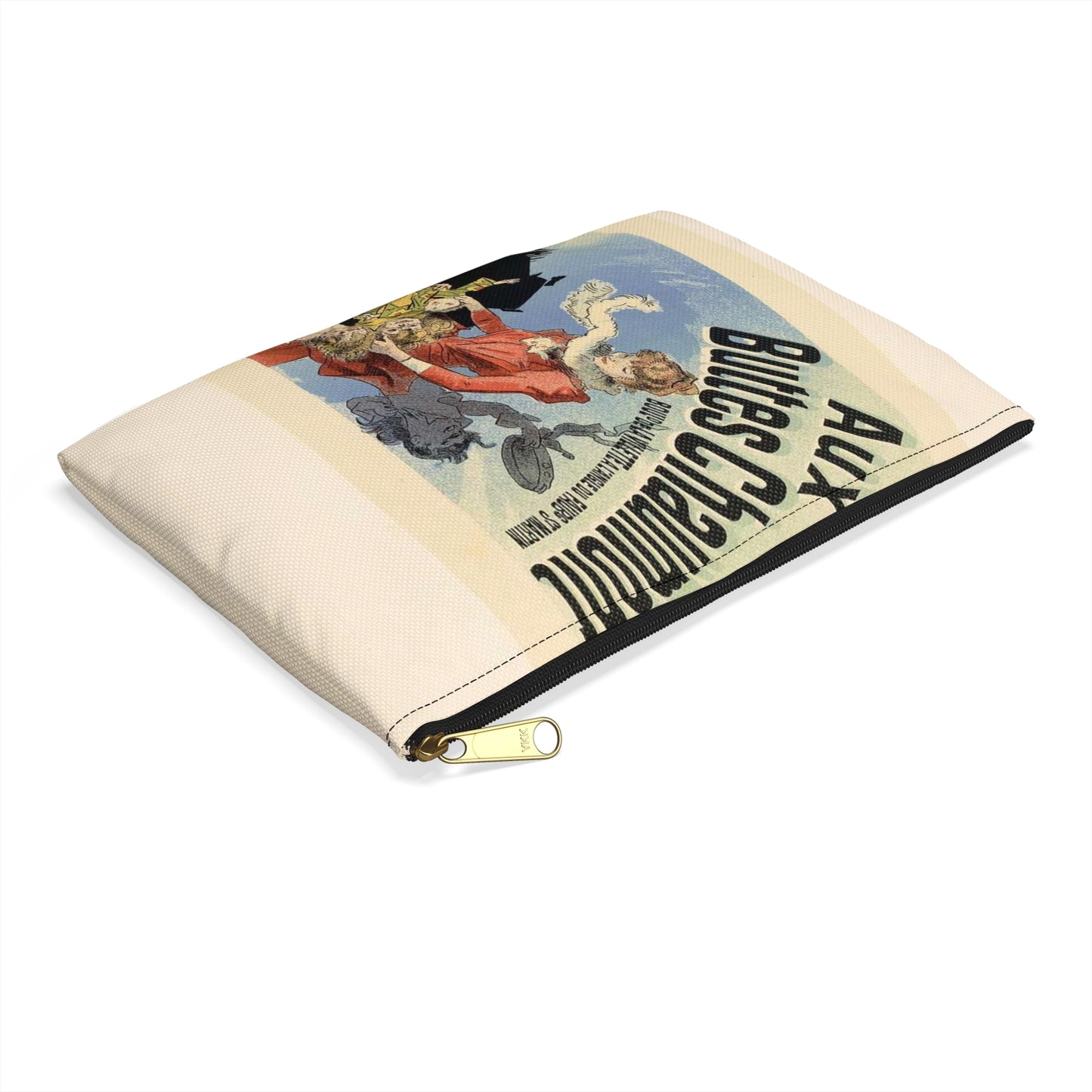 Maîtres de l'affiche V 4 - Pl 169 - Jules Chéret Large Organizer Pouch with Black Zipper