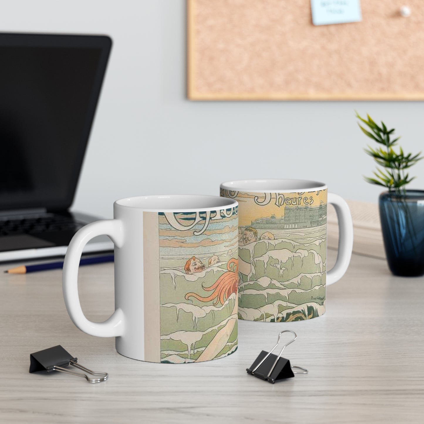 Affiche belge pour le "Casino de Cabourg". Beautiful Novelty Ceramic Coffee Mug 11oz