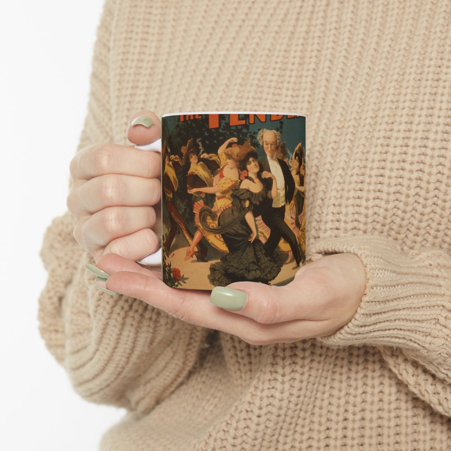 Richard Carle in The tenderfoot an operatic comedy in 3 acts : book by Richard Carle ; music by H.L. Heartz. Beautiful Novelty Ceramic Coffee Mug 11oz