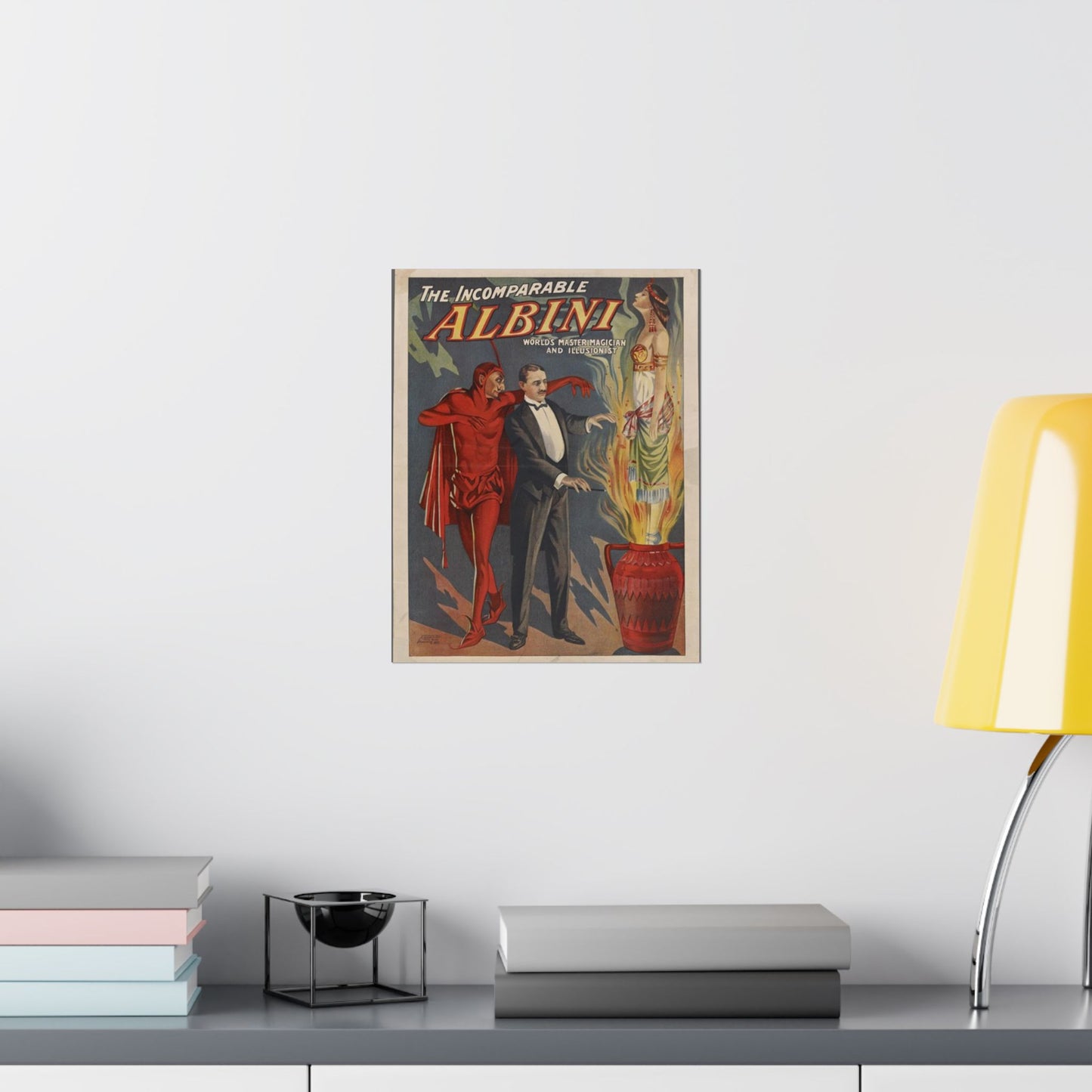 TheIncomperable Albini Theatrical Poster High Quality Matte Wall Art Poster for Home, Office, Classroom