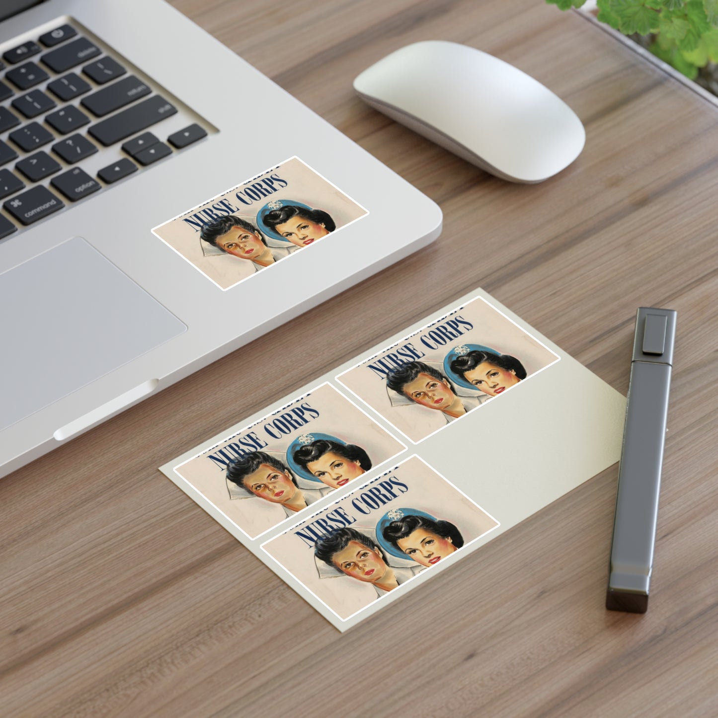 Join the U.S. Cadet Nurse Corps Laminated UV Protective Vinyl Stickers