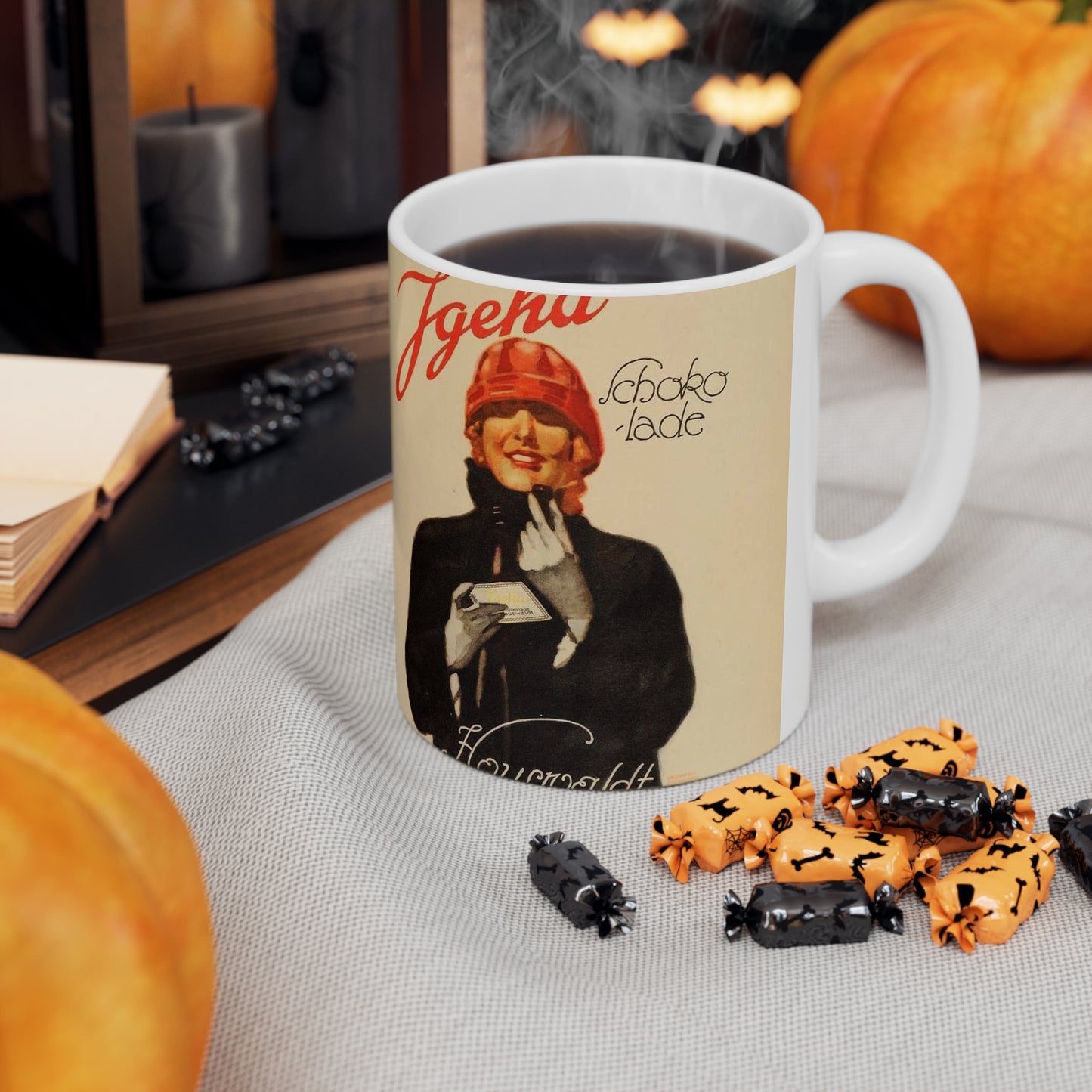 Ludwig Hohlwein - Igeha Schokolade, 1926 Beautiful Novelty Ceramic Coffee Mug 11oz