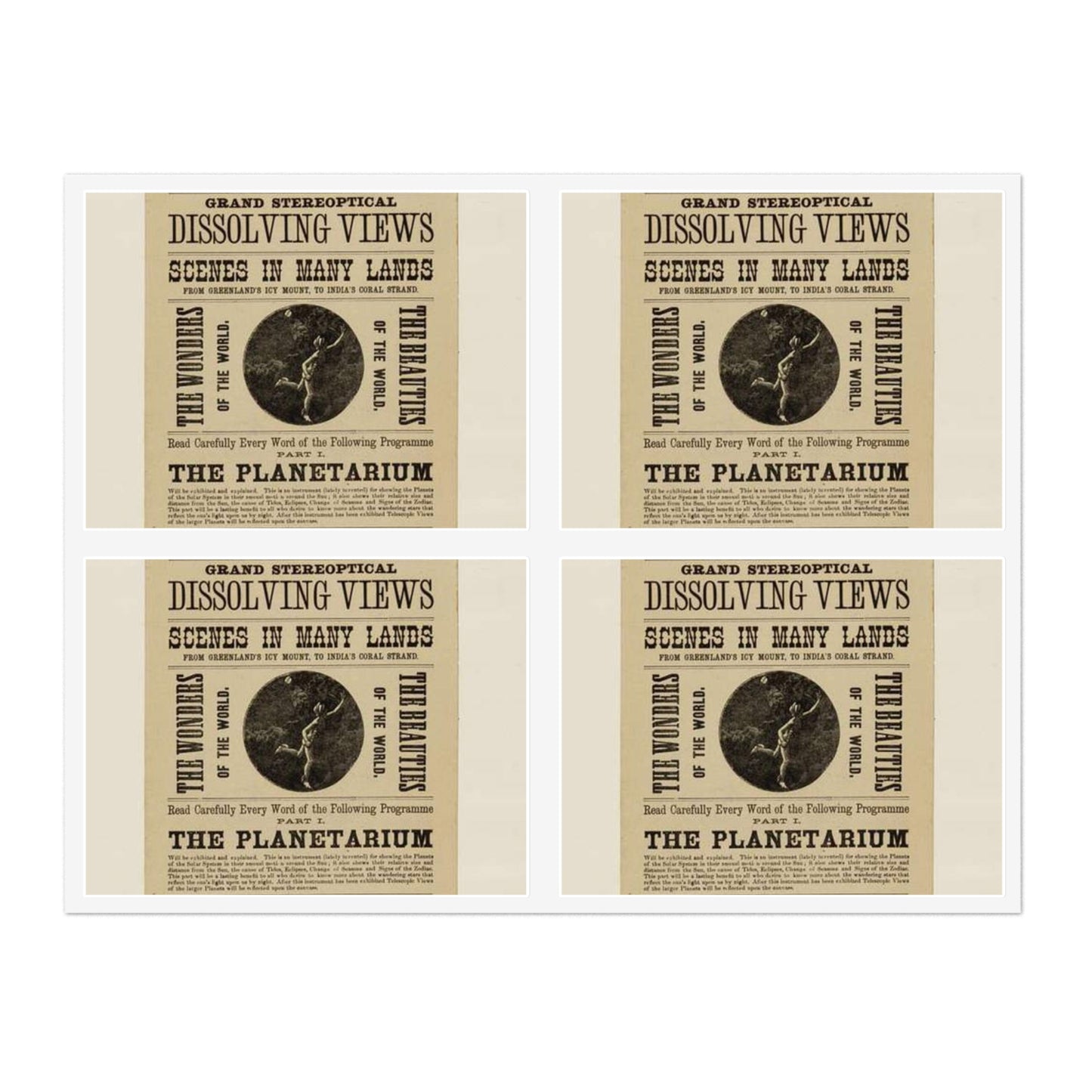 5th annual tour, B.A. Bamber's great dime show Laminated UV Protective Vinyl Stickers