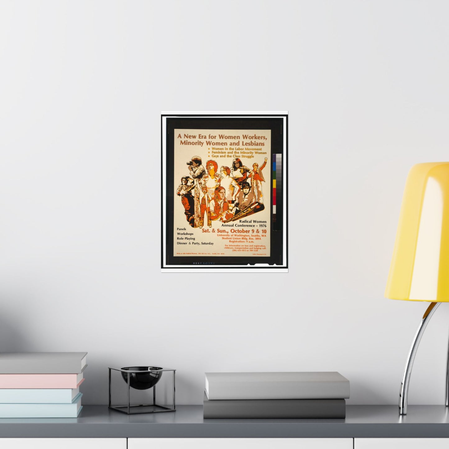 A new era for women workers, minority women and lesbians High Quality Matte Wall Art Poster for Home, Office, Classroom