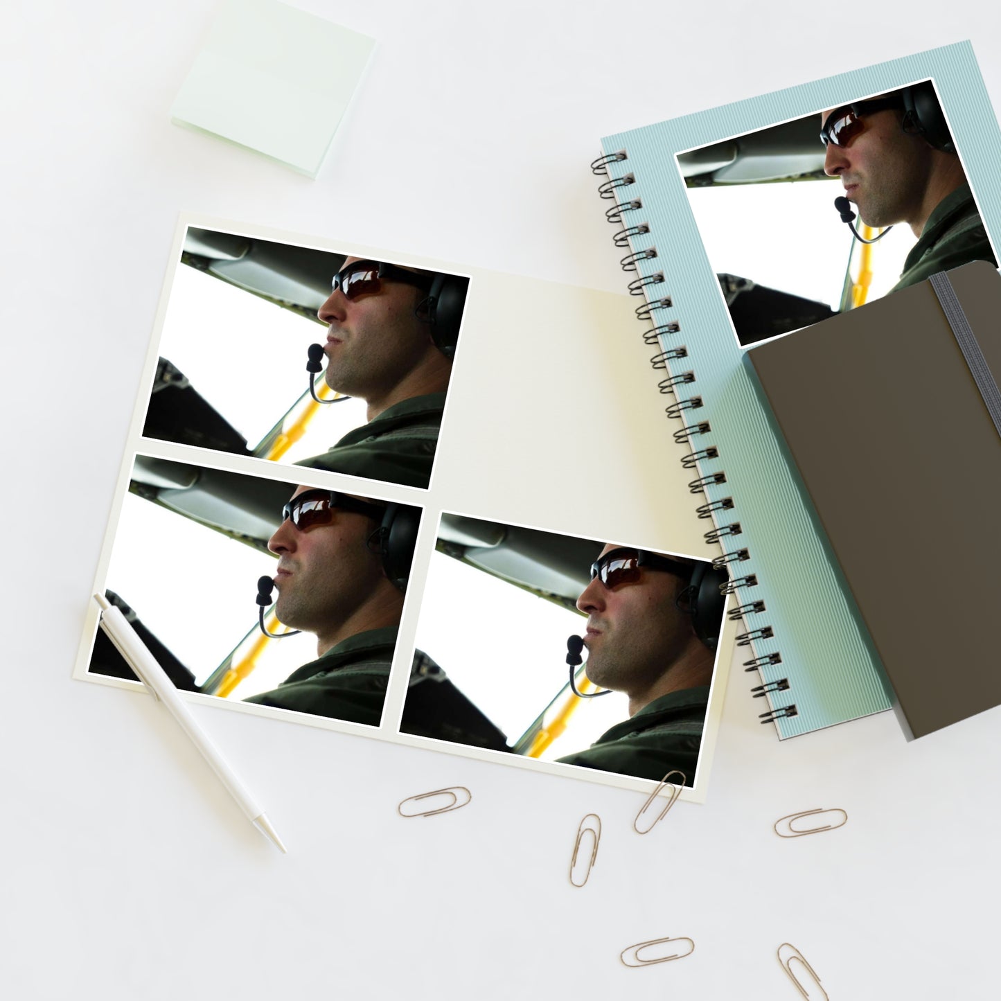 Capt. Michael Bermensolo, a pilot from the 151st Air Laminated UV Protective Vinyl Stickers