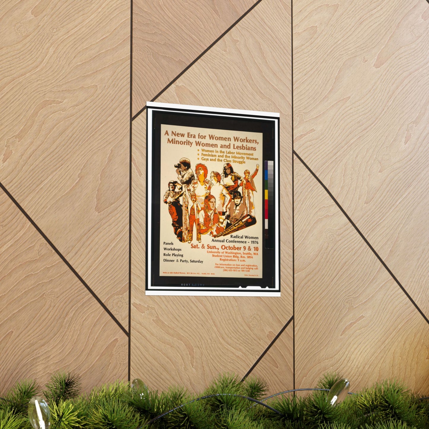 A new era for women workers, minority women and lesbians High Quality Matte Wall Art Poster for Home, Office, Classroom