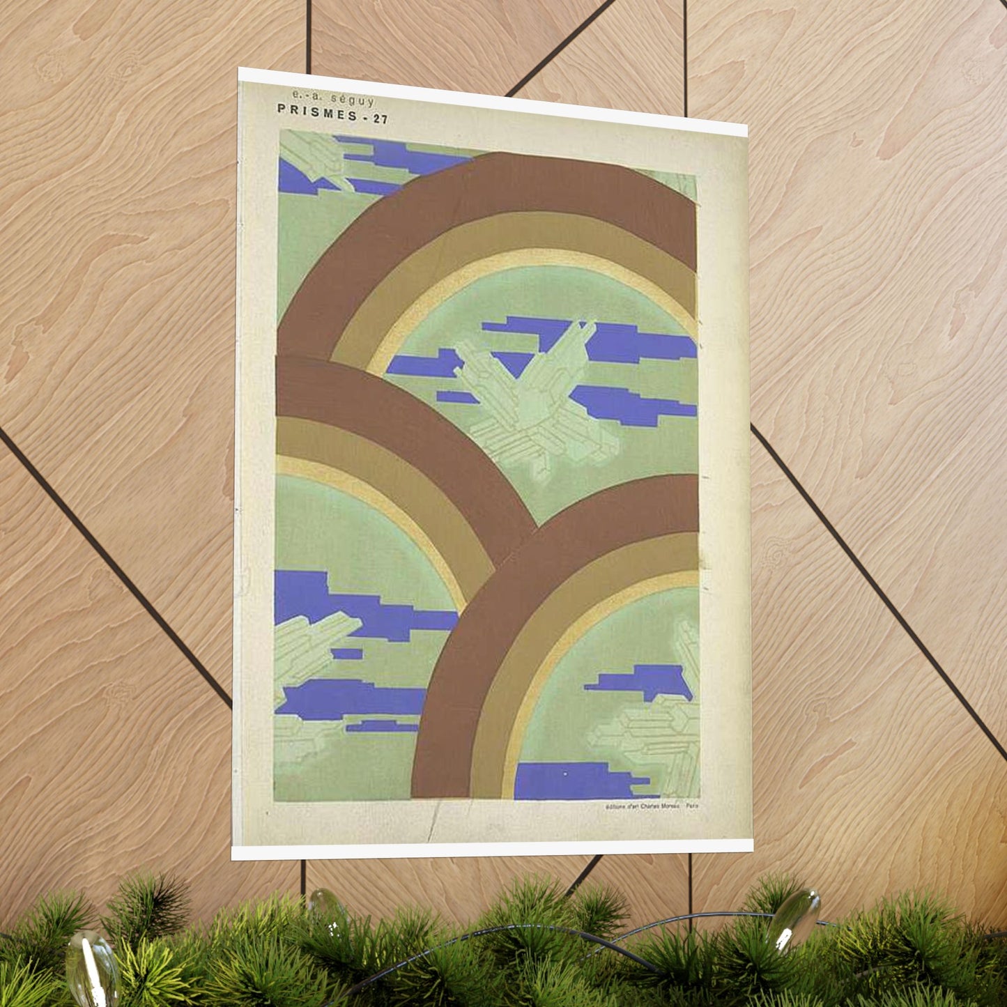 Prismes - EA Séguy - 1933 - page 29 High Quality Matte Wall Art Poster for Home, Office, Classroom