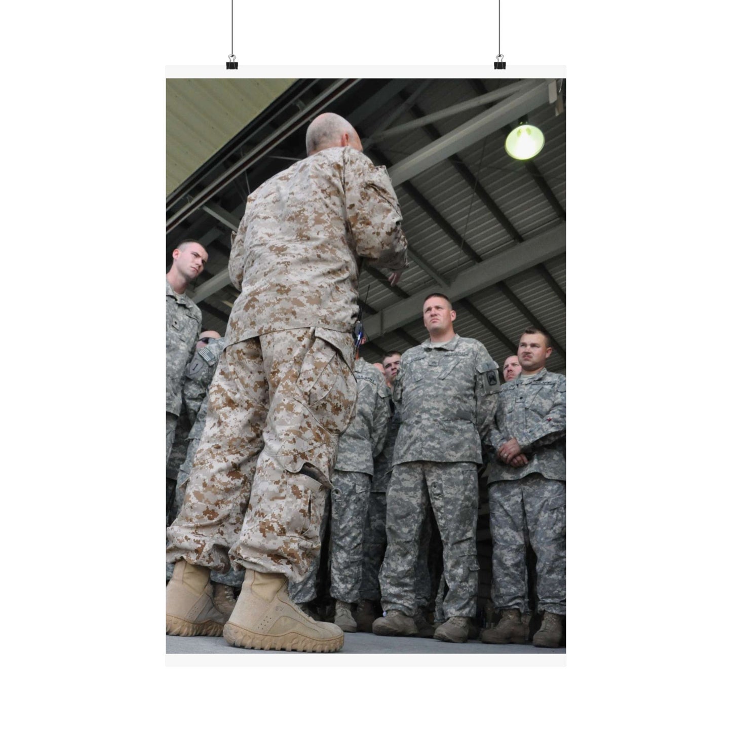 U.S. Navy Vice Adm. Mike LeFever, commander of the High Quality Matte Wall Art Poster for Home, Office, Classroom