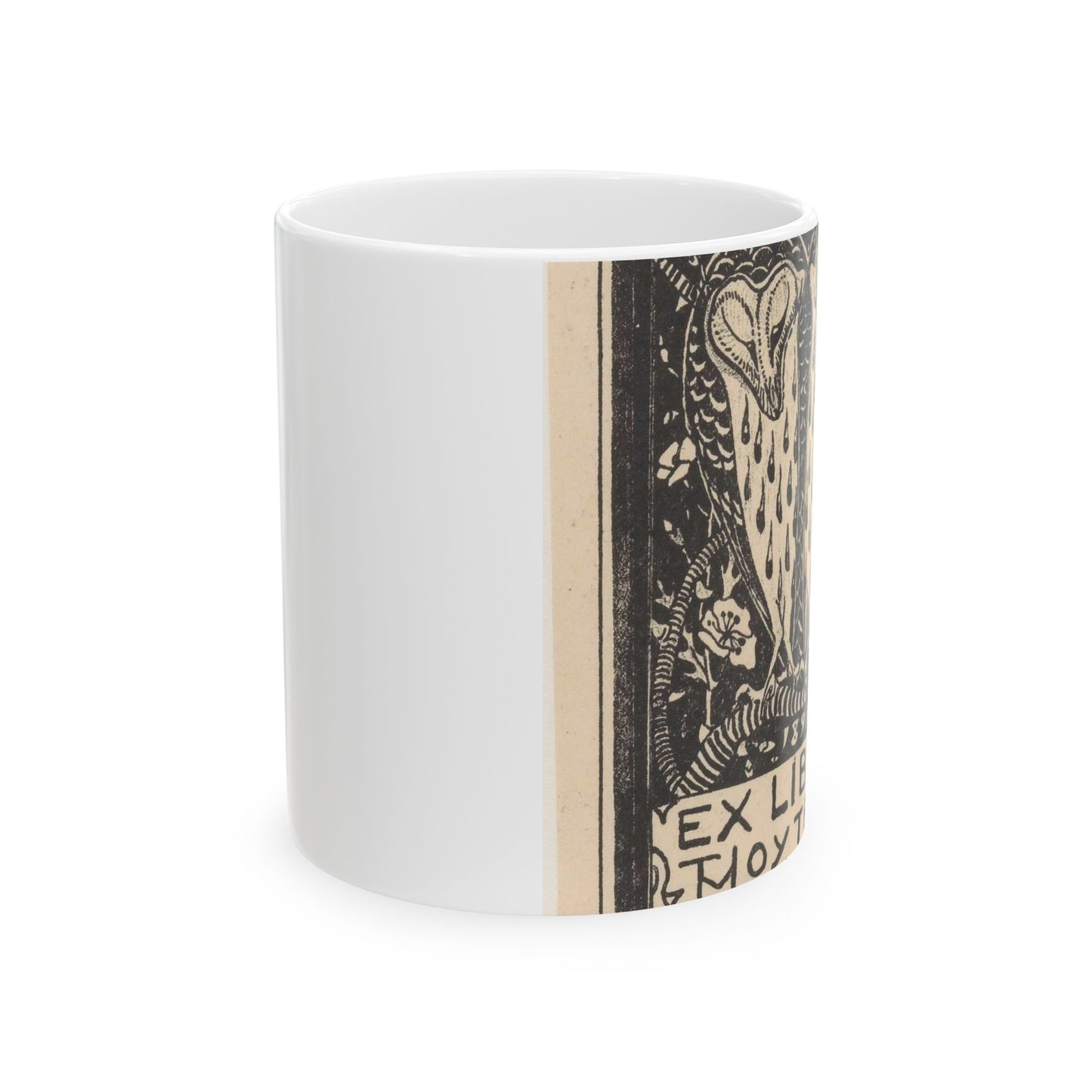 Theo van Hoytema - Ex libris van Theo van Hoytema Beautiful Novelty Ceramic Coffee Mug 11oz