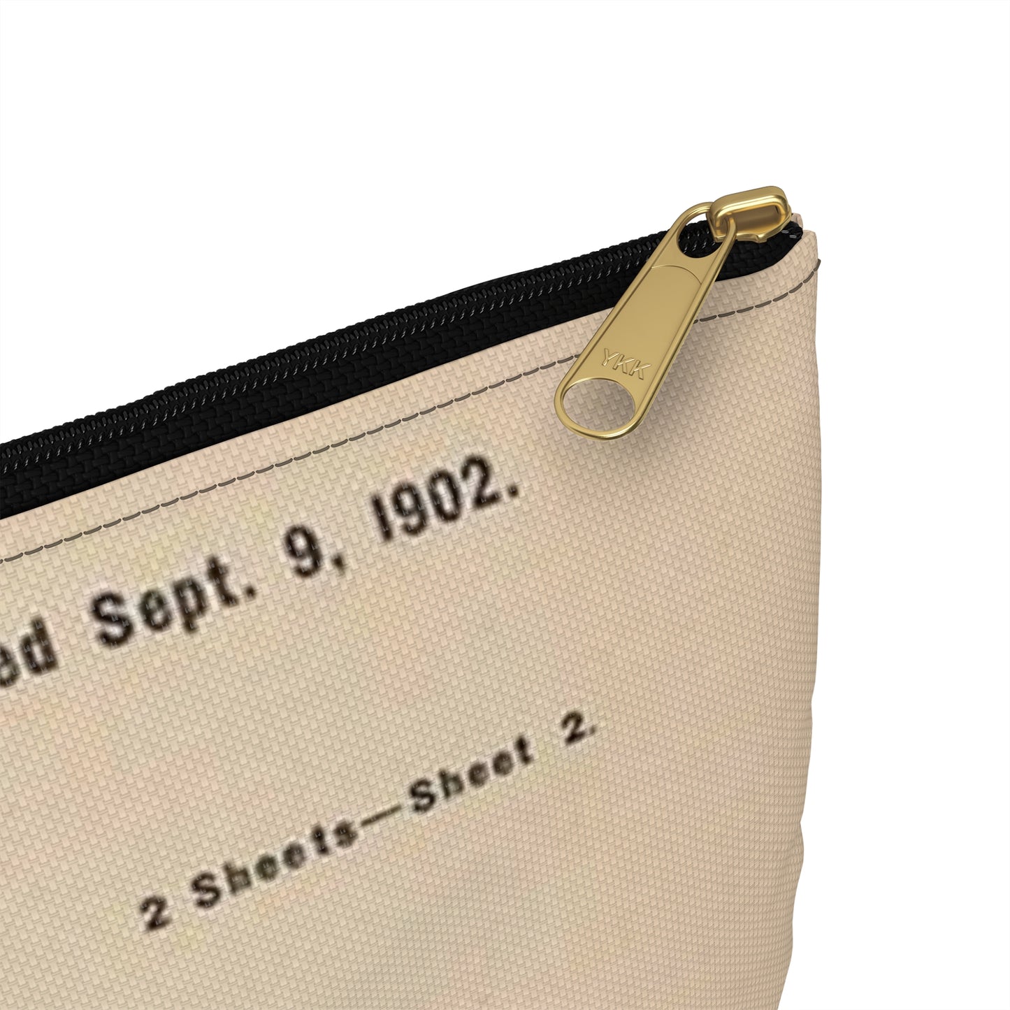 Patent drawing - Drawing for a Submarine Boat Public domain image Large Organizer Pouch with Black Zipper