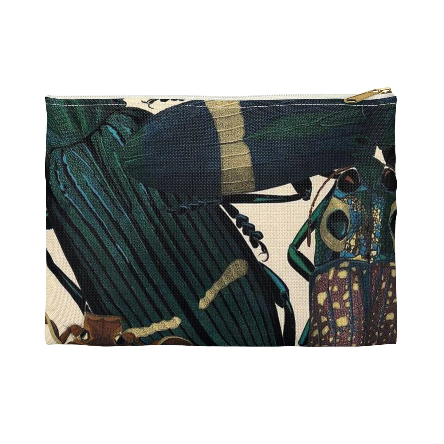 Insectes - EA Séguy - 1929 - page 14 Large Organizer Pouch with Black Zipper